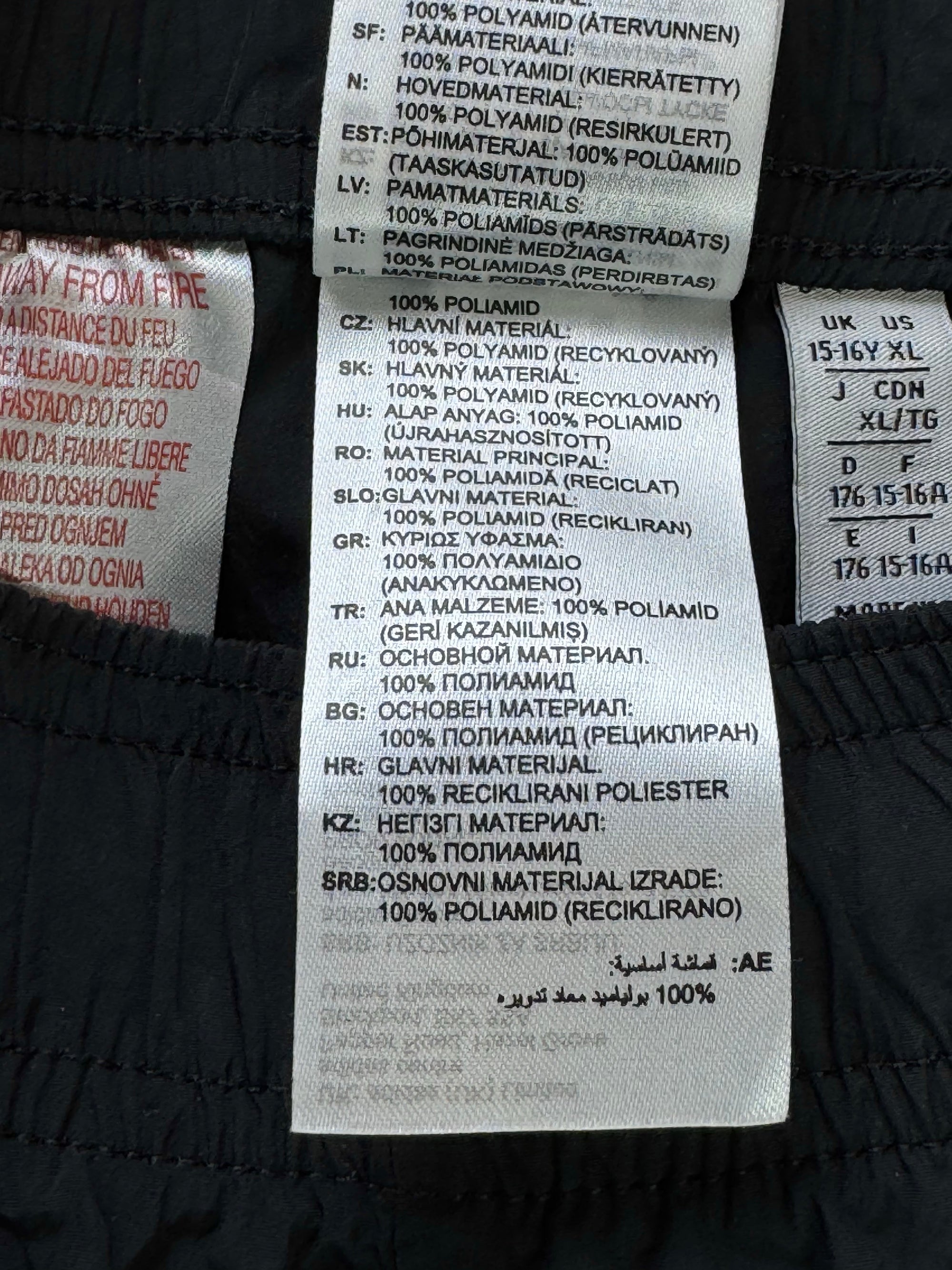 Adid*s® Waist: 30" to 32" | Black | Sports Shorts | Polyamide | 1558 - Genuine Maal