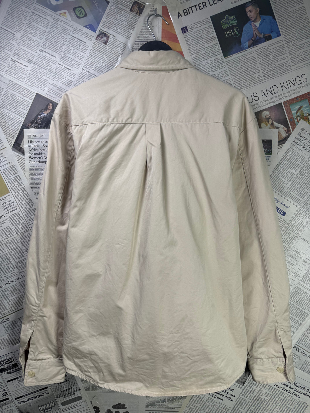 Zara® Large | Chest: 24" | Overshirt | Cotton | 1814 - Genuine Maal