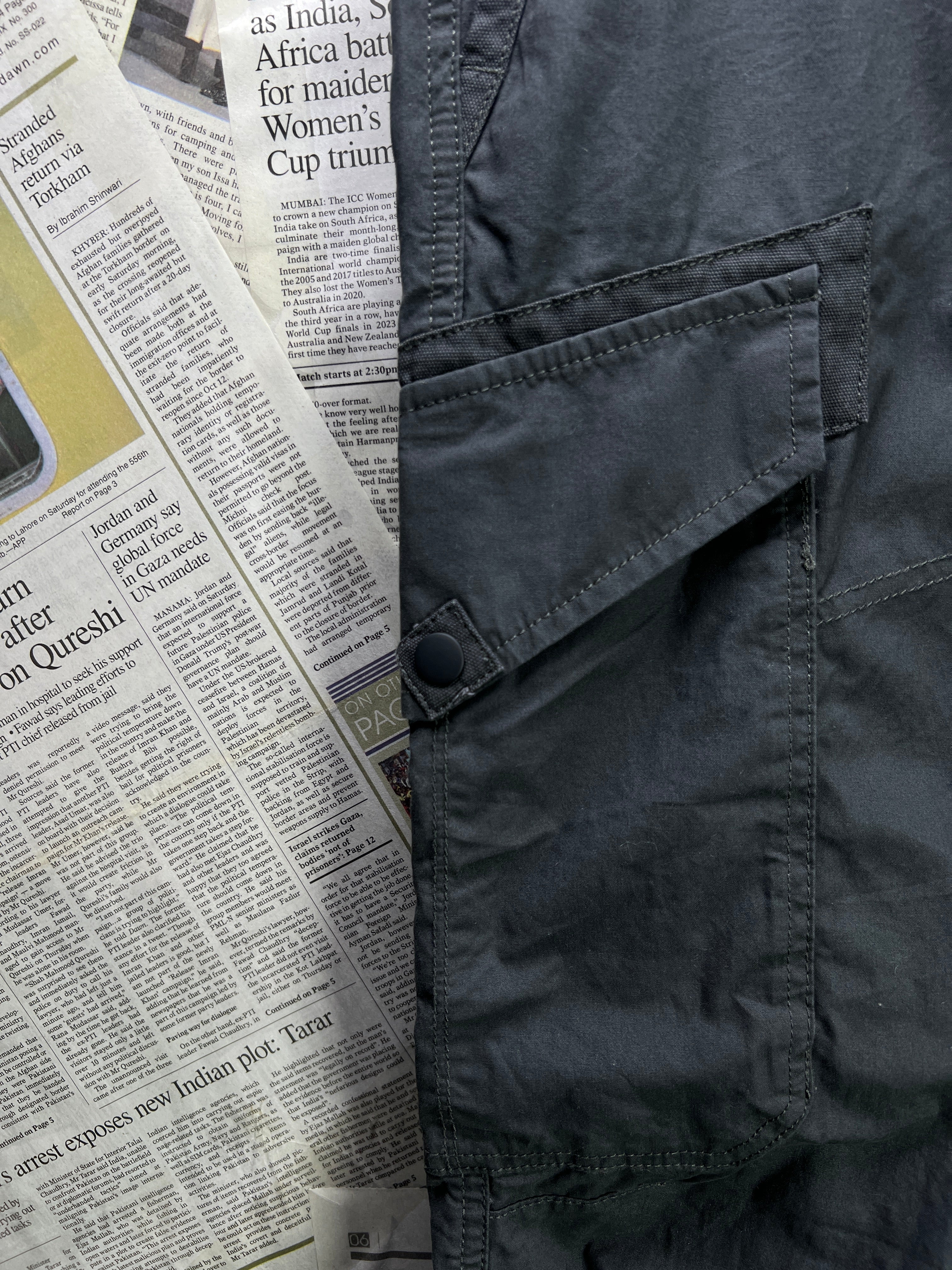 F&F® Waist: 38" to 40" | Grey | Cargo Trouser | 2638 - Genuine Maal