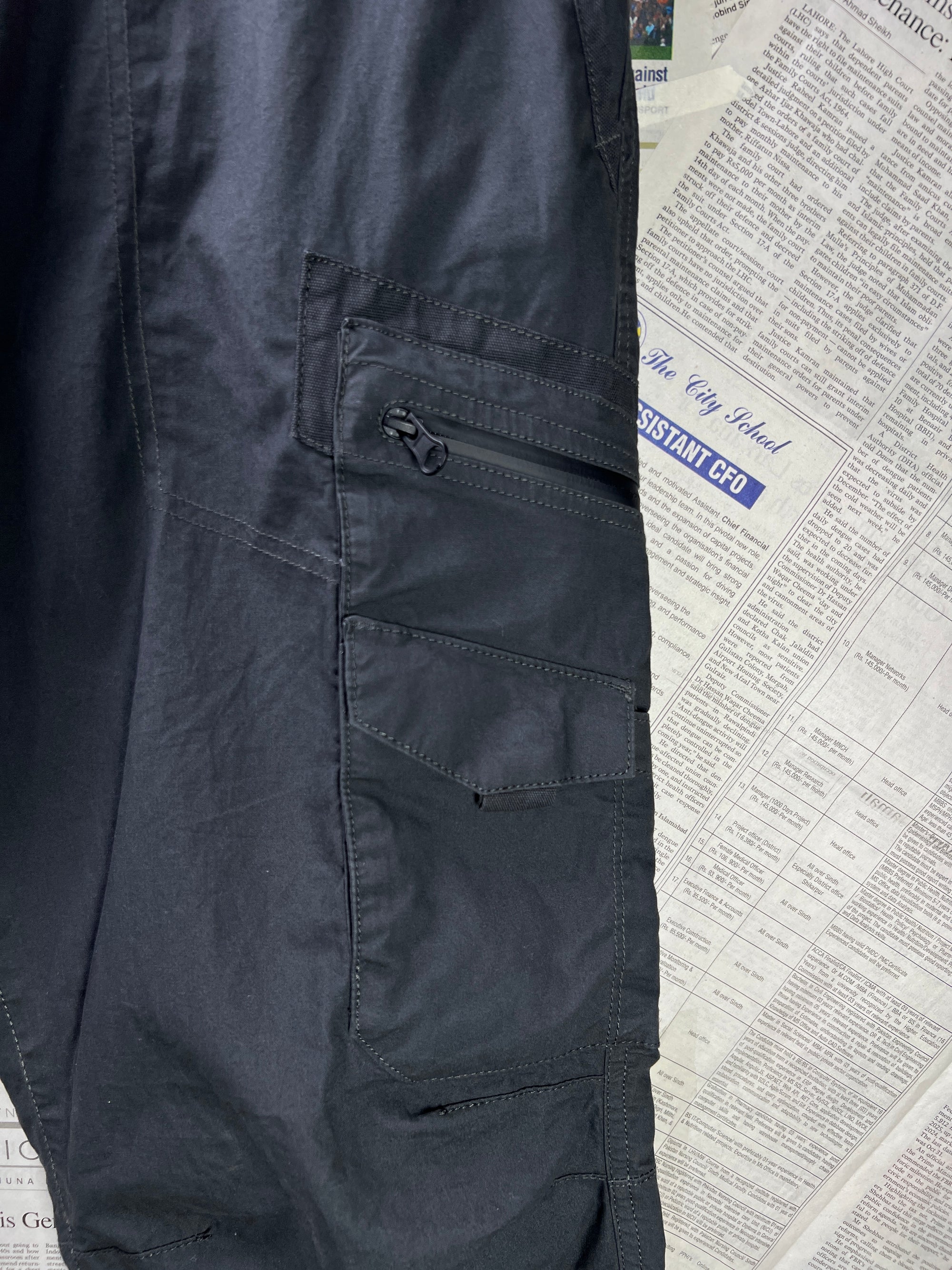 F&F® Waist: 38" to 40" | Grey | Cargo Trouser | 2638 - Genuine Maal