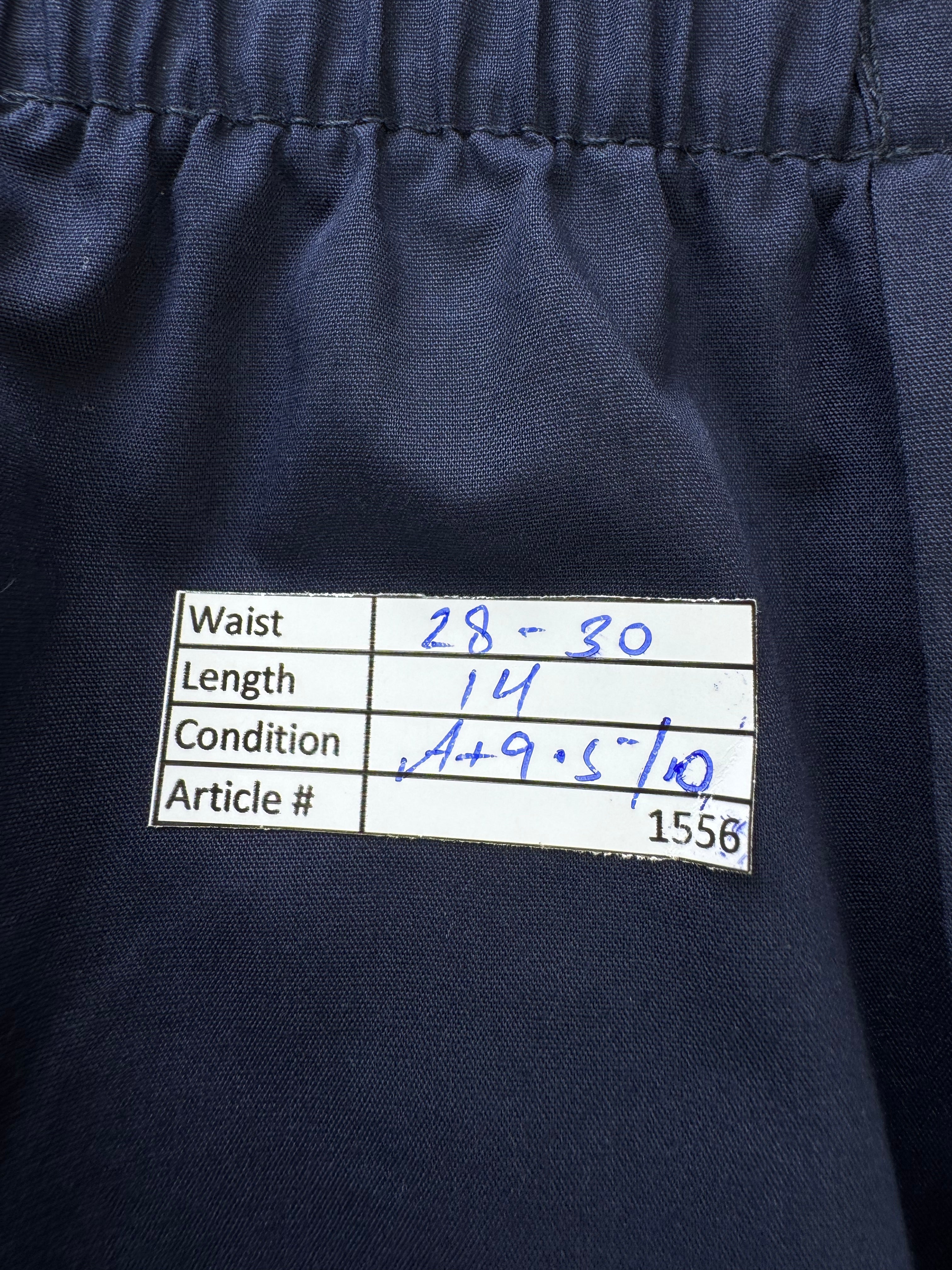 N*ke® Waist: 28" to 30" | Blue | Sports Shorts | Polyester - Cotton | 1556 - Genuine Maal