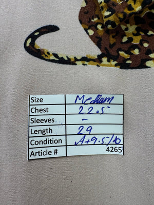 Mr. Owl® Medium | Chest: 22.5" | Brown with Print | Shirt | Rayon | 4265 - Genuine Maal