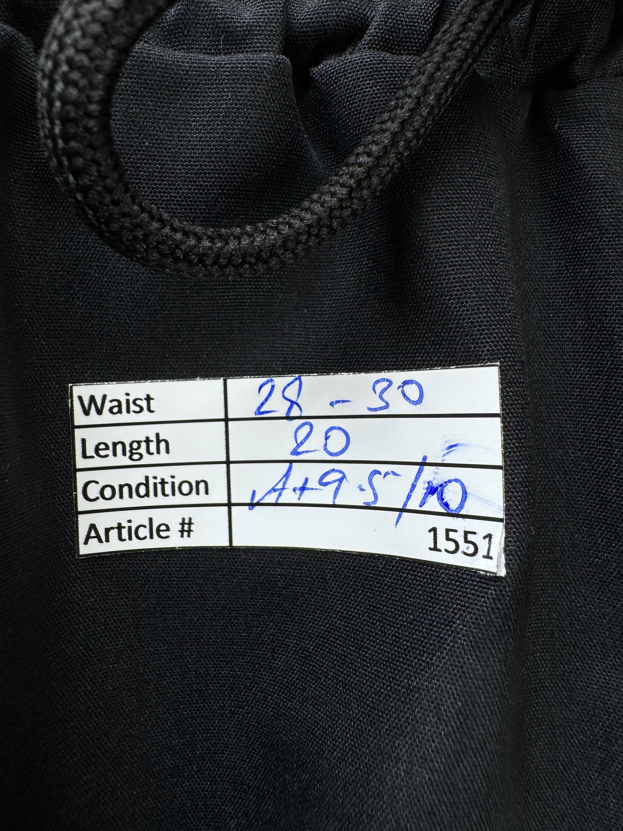 Shein® Waist: 28" to 30" | Black | Shorts | Polyester | 1551 - Genuine Maal