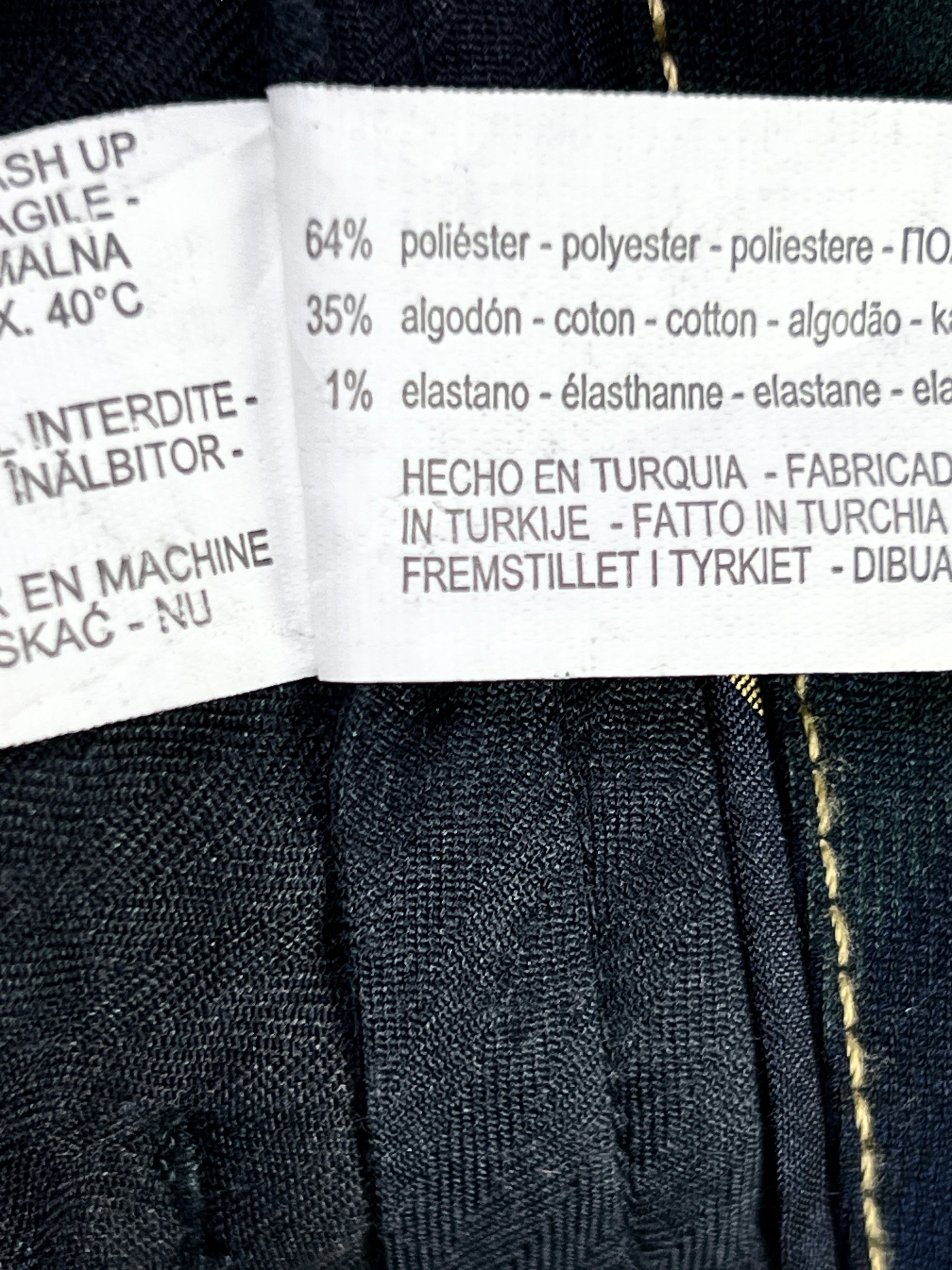 Zara® Waist: 34" | Forest Green & Blue Check | Chino Pant | 2642 - Genuine Maal