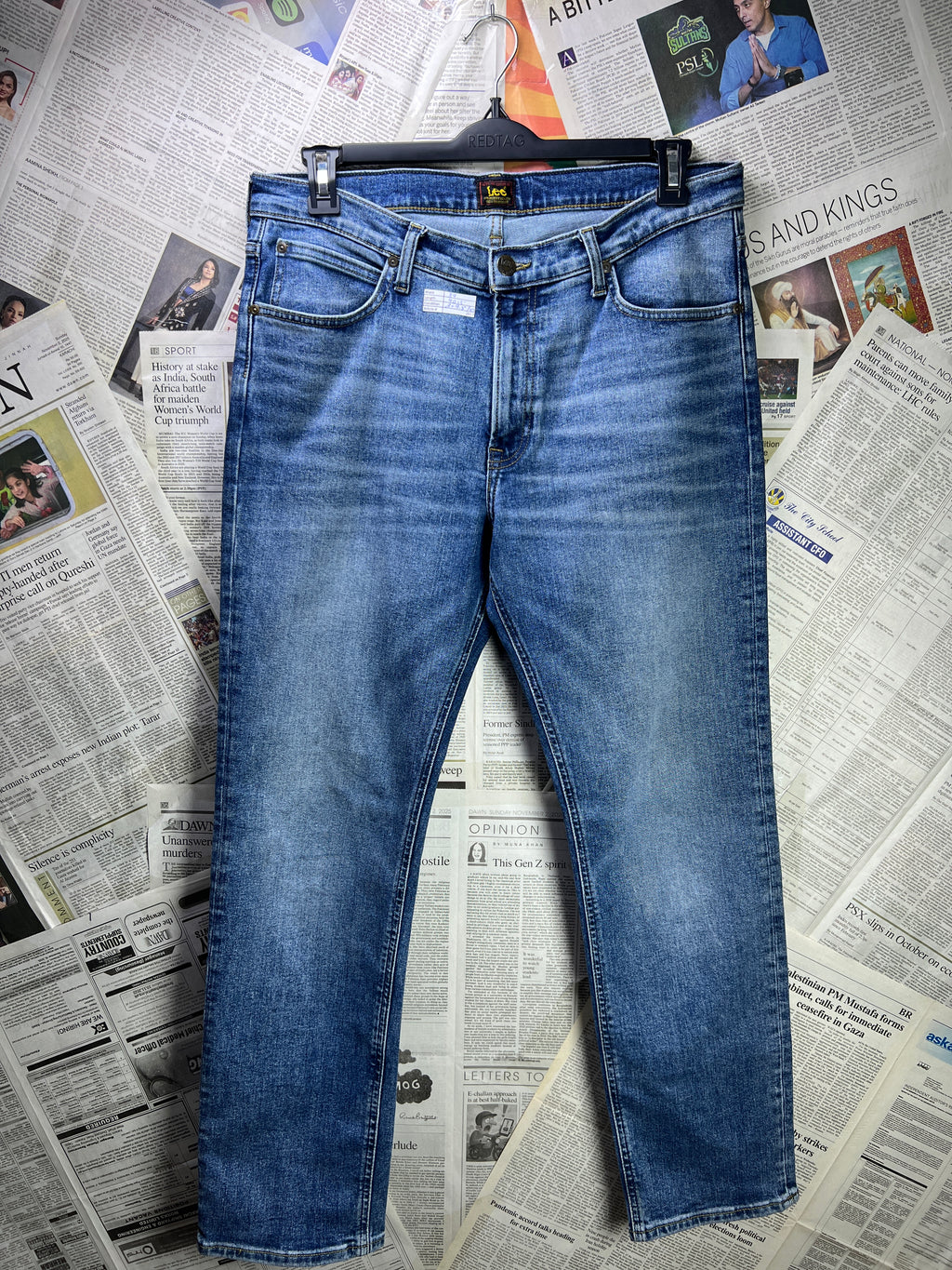 Lee® Waist: 34" | Blue | Denim Pant | 2617 - Genuine Maal