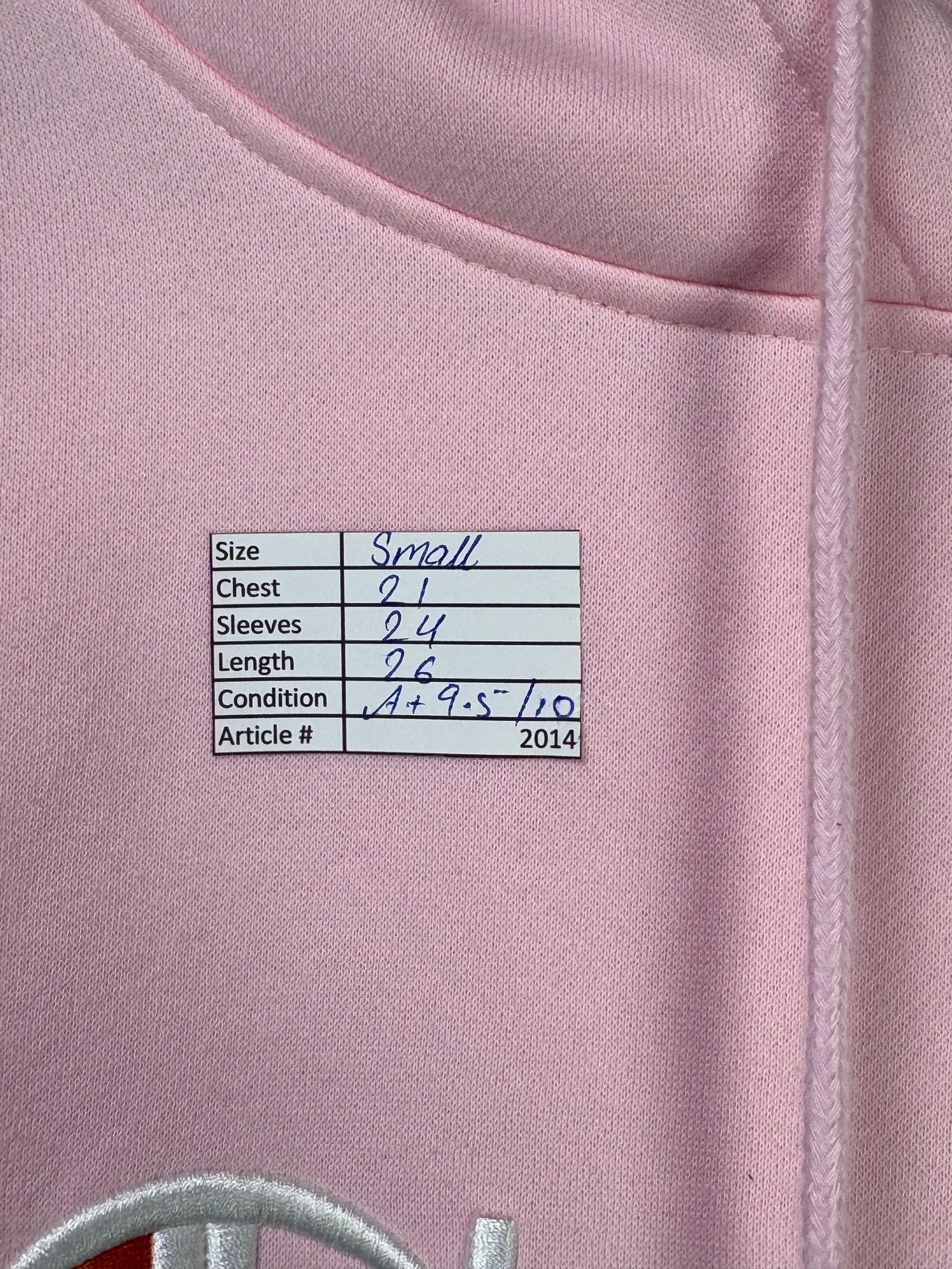 Champion® Small | Chest: 21" | Pink | Hoodie | 2014 - Genuine Maal