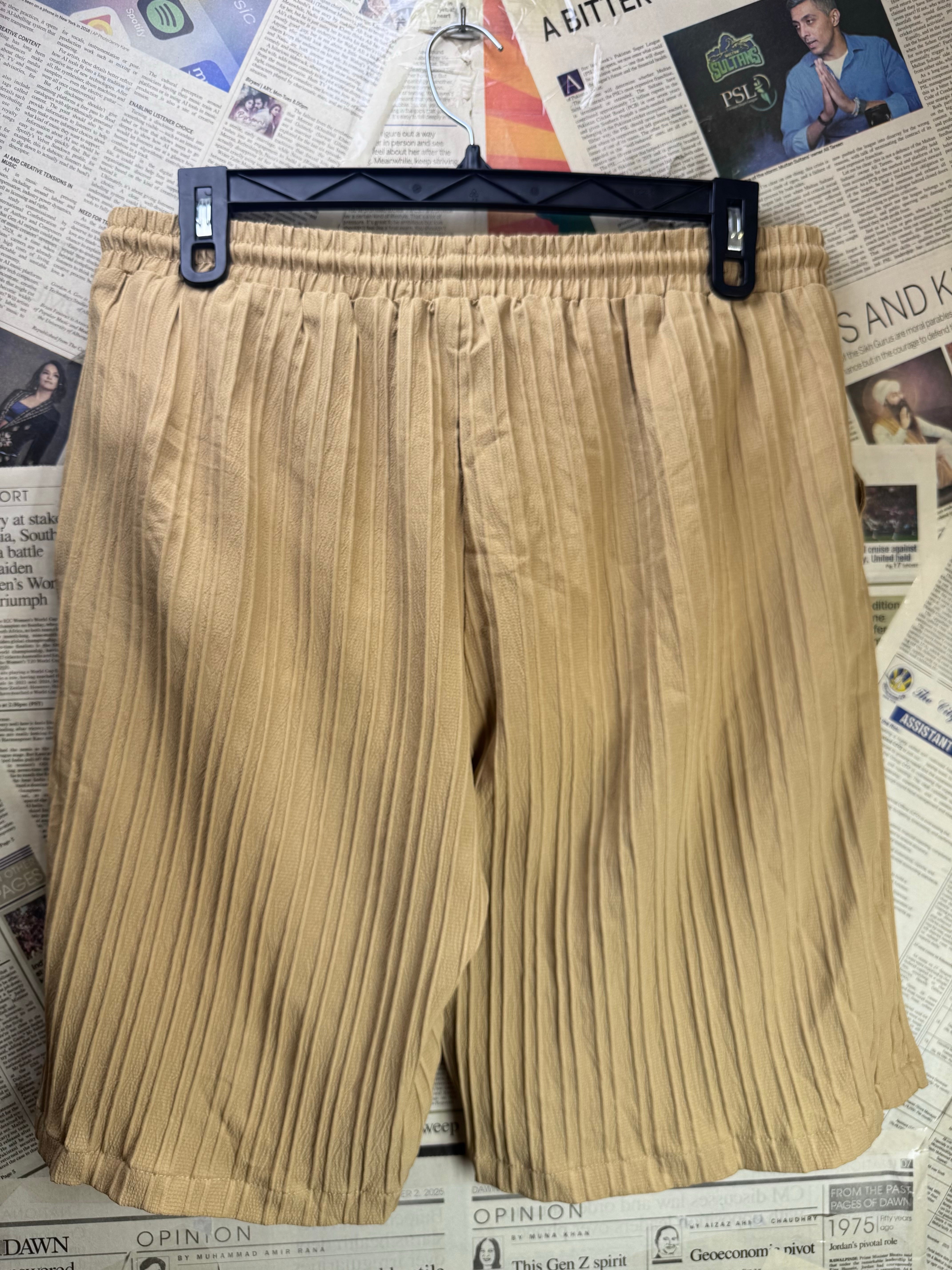 ® Waist: 34" to 36" | Brown | Swim Shorts | Poly | 1578 - Genuine Maal