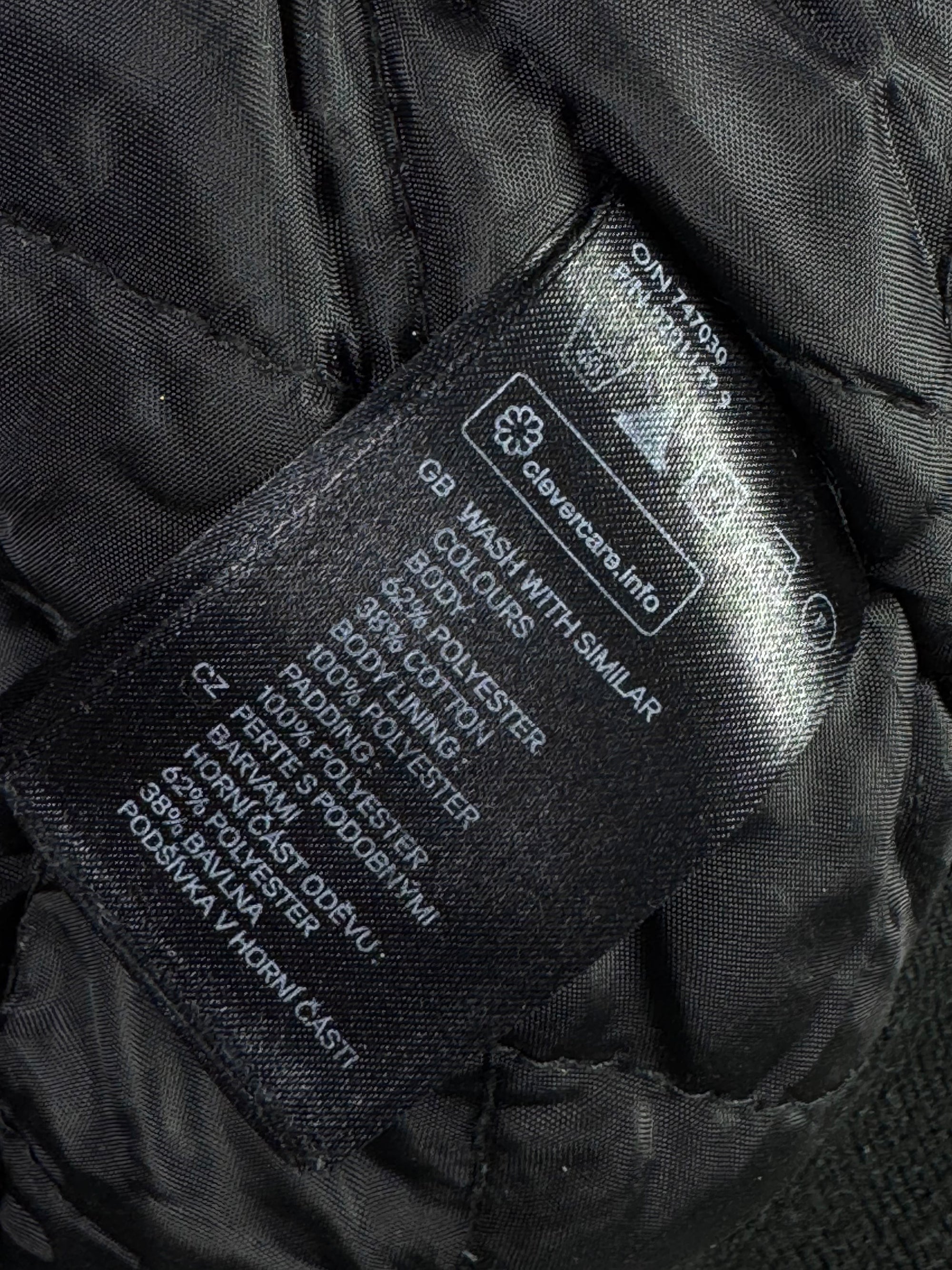 H&M® Medium | Chest: 22" | Black | Heavy Bomber Jacket | Inner: Quilted Padding | 2011 - Genuine Maal