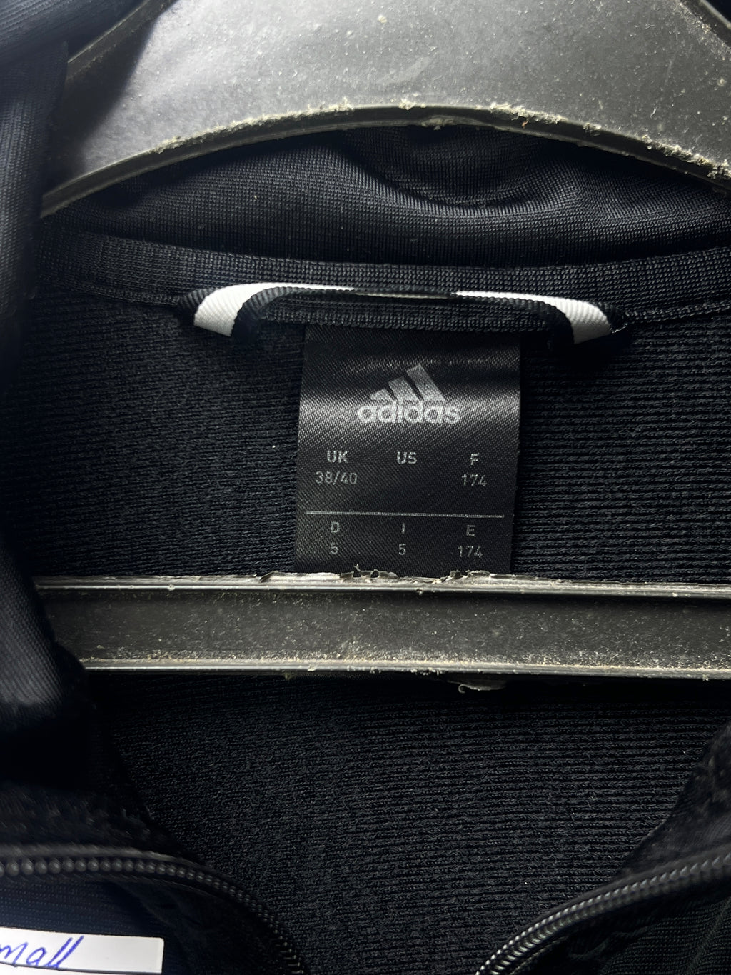 Adid*s® Small | Chest: 20" | Black | Jacket | 1890 - Genuine Maal