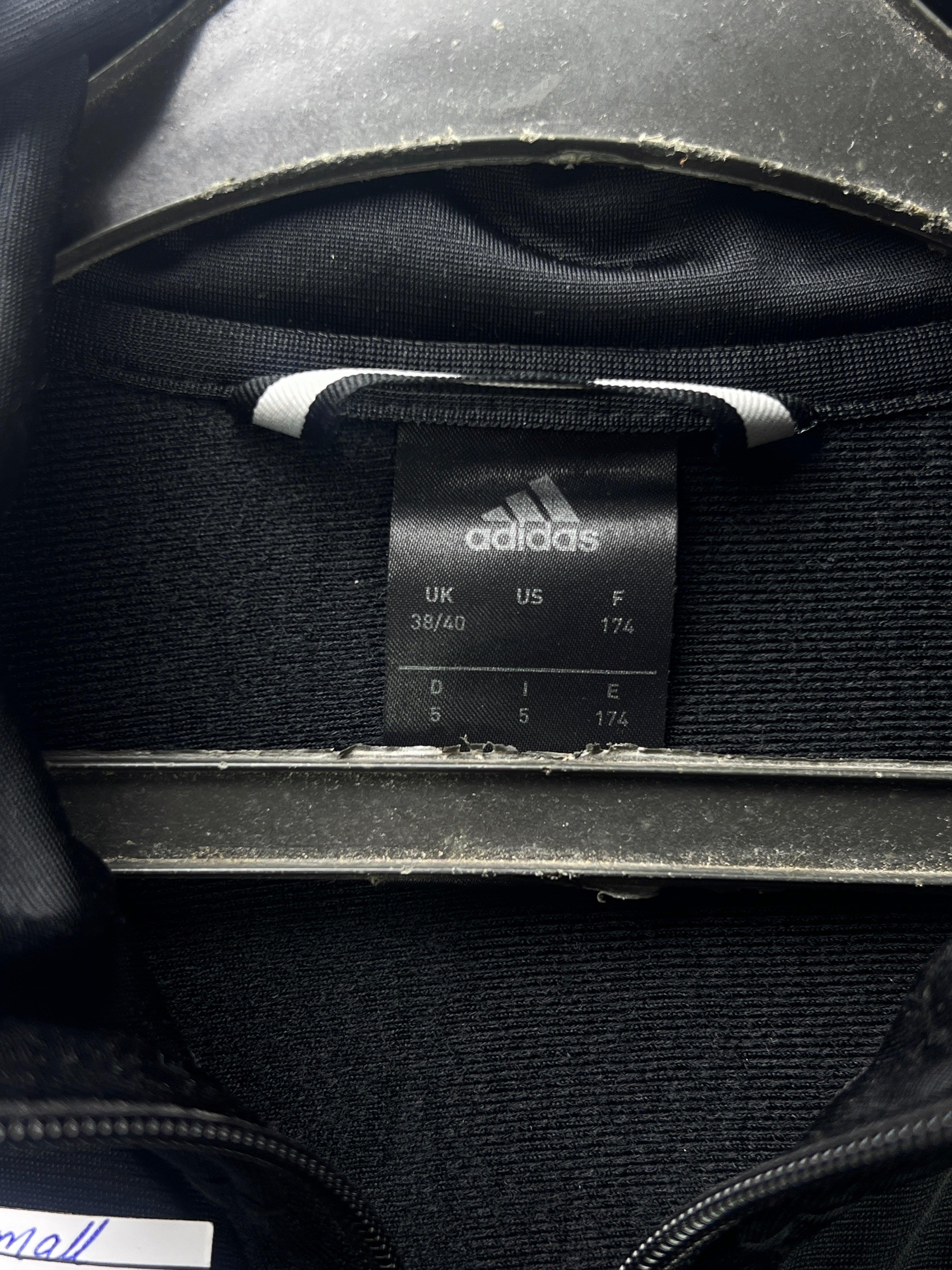 Adid*s® Small | Chest: 20" | Black | Jacket | 1890 - Genuine Maal
