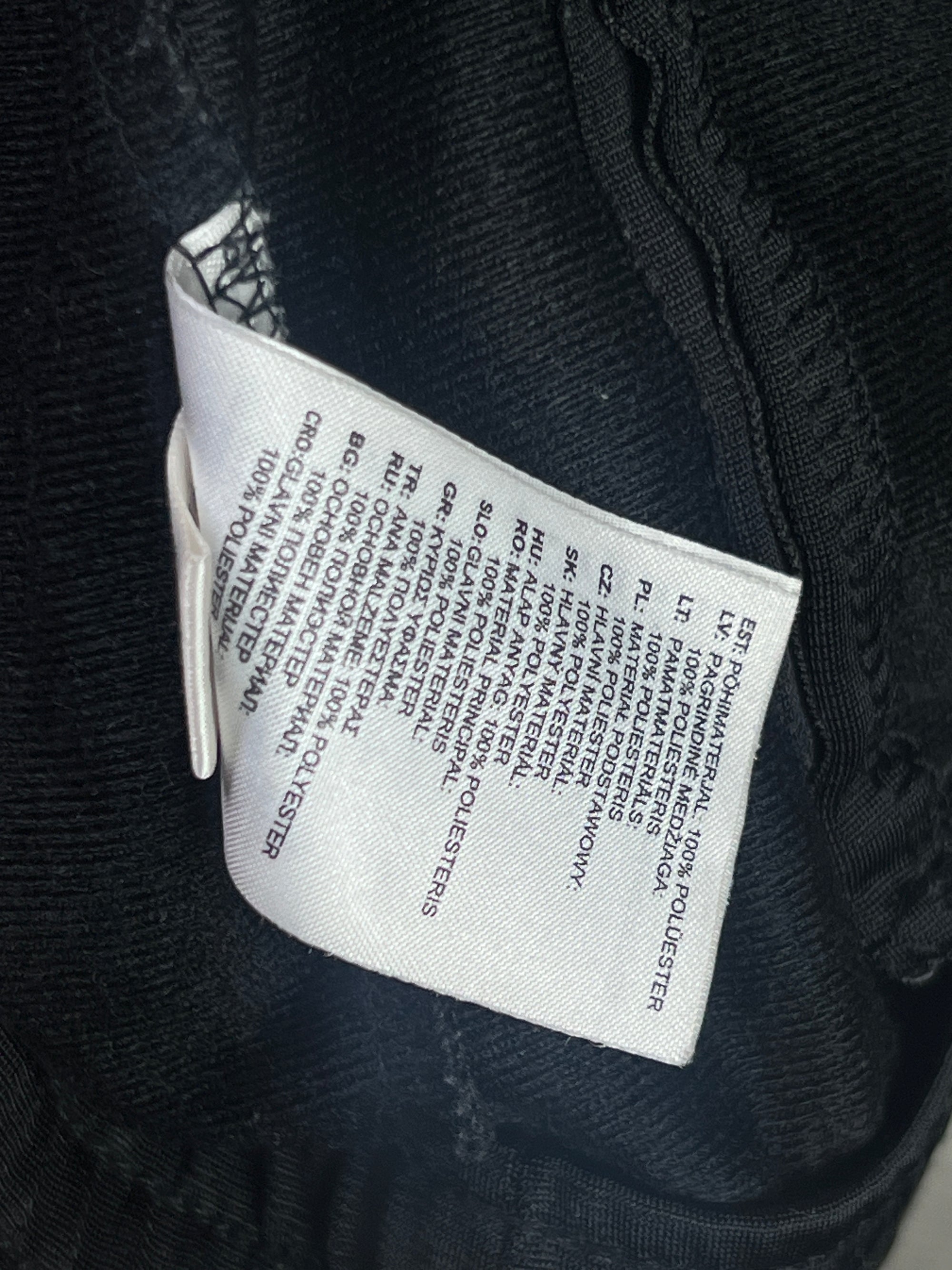 Adid*s® Small | Chest: 20" | Black | Jacket | 1890 - Genuine Maal