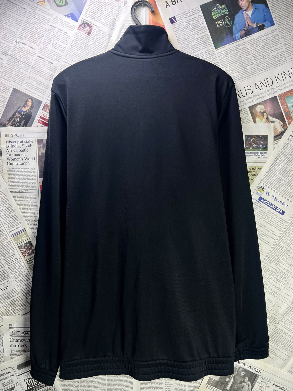 Adid*s® Small | Chest: 20" | Black | Jacket | 1890 - Genuine Maal