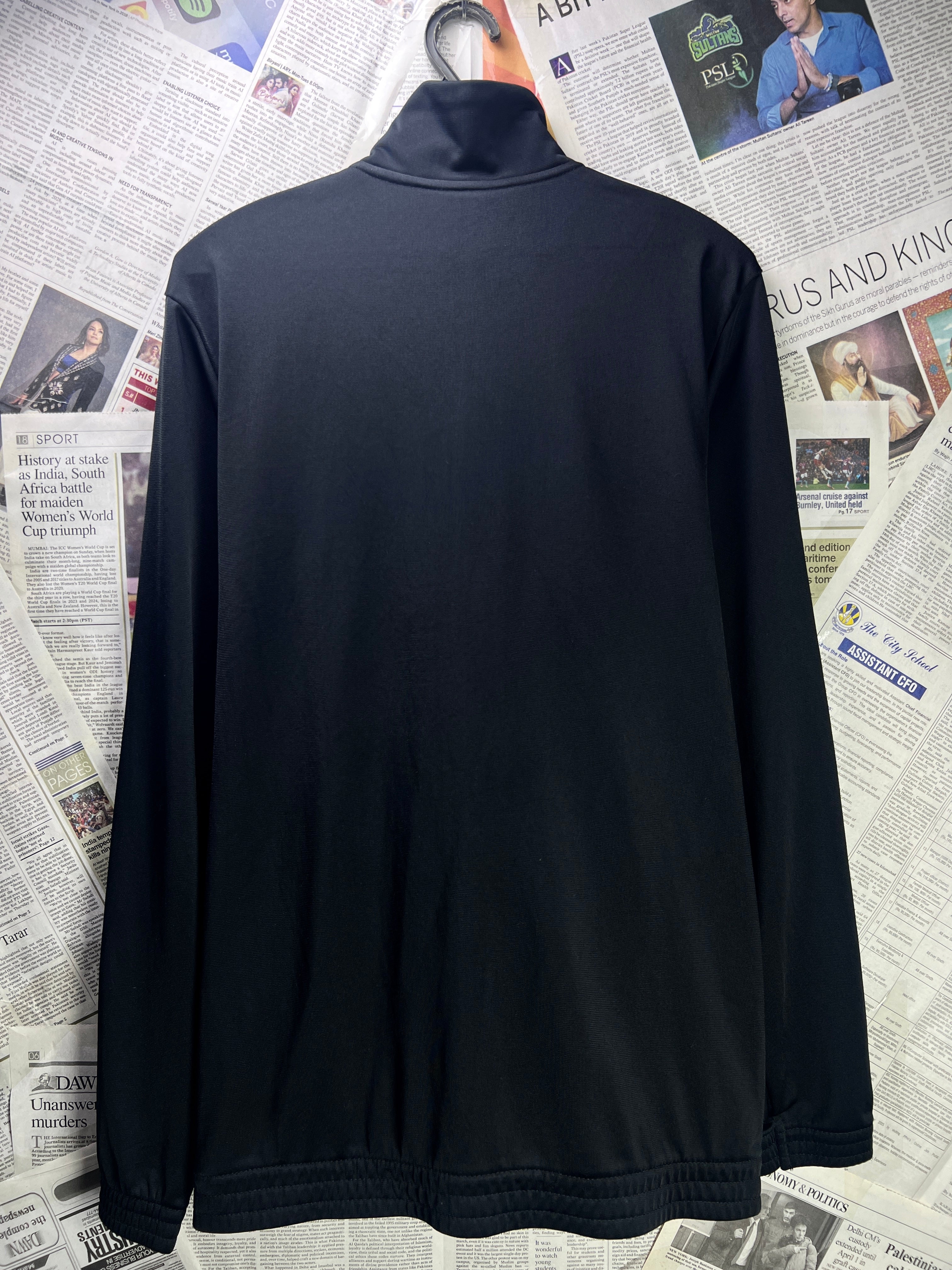 Adid*s® Small | Chest: 20" | Black | Jacket | 1890 - Genuine Maal