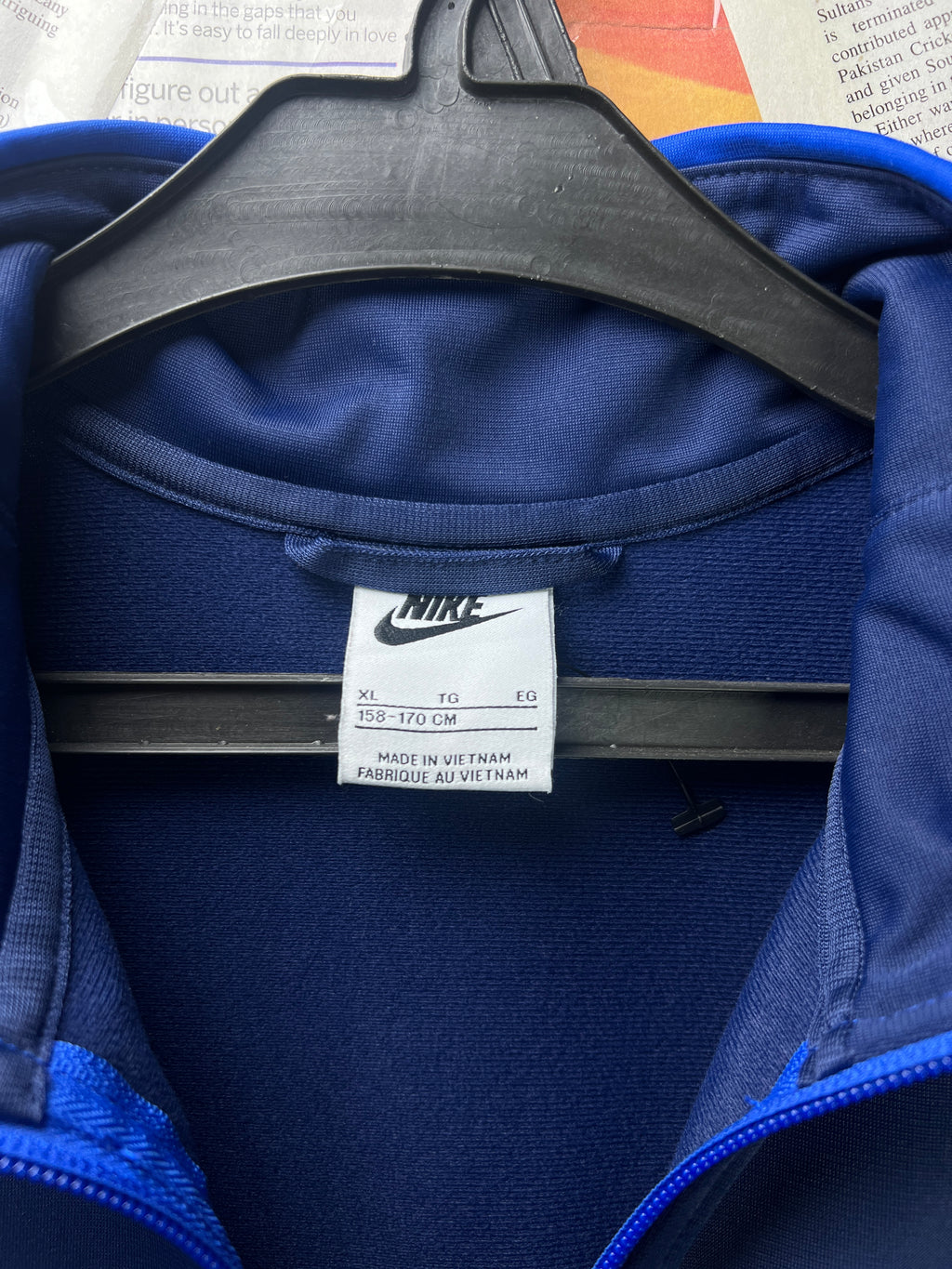 N*ke® Small | Chest: 19" | Blue | Jacket | 1873 - Genuine Maal