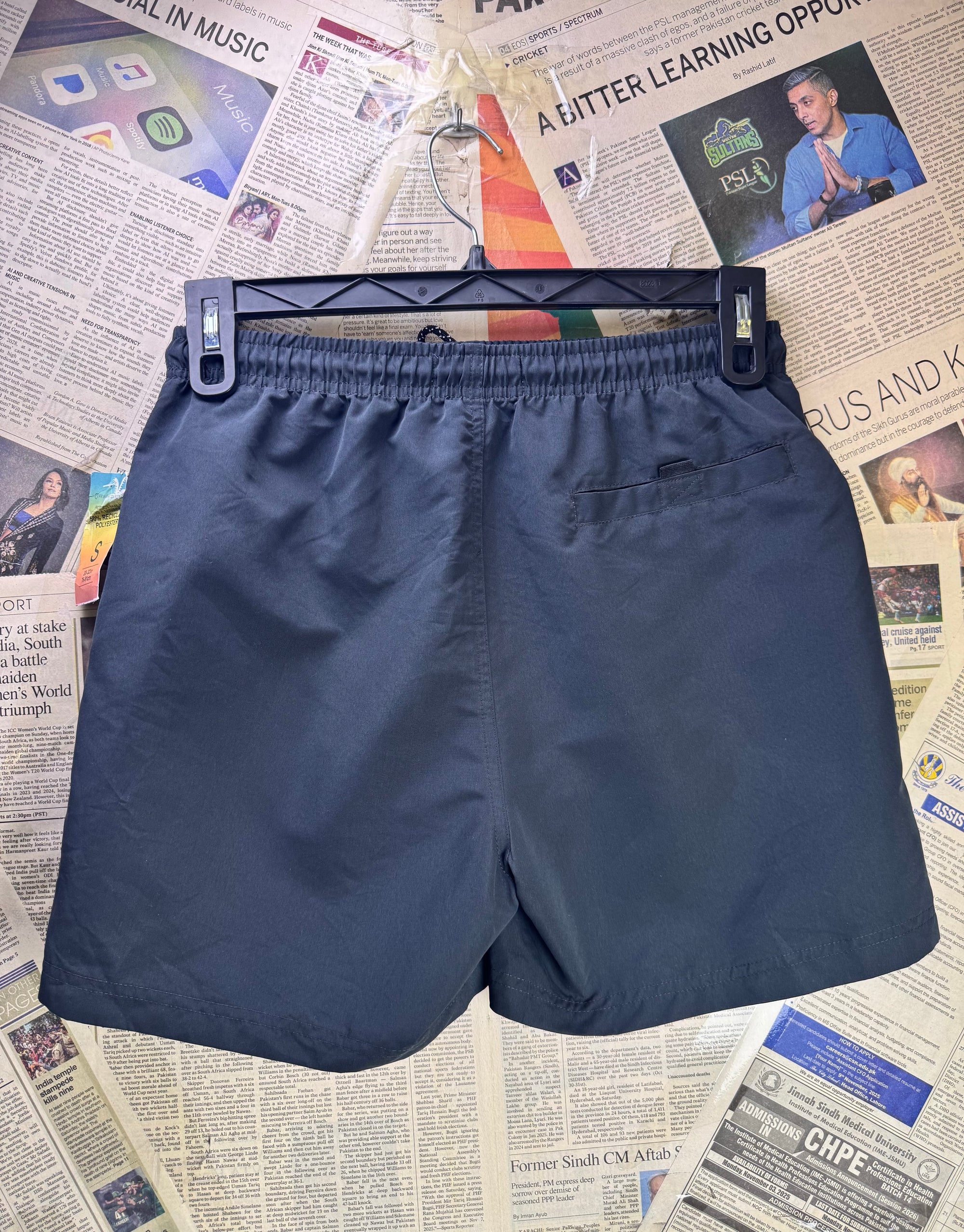 Primark® Waist: 28" to 30" | Black | Swim Shorts | Poly | 1595 - Genuine Maal