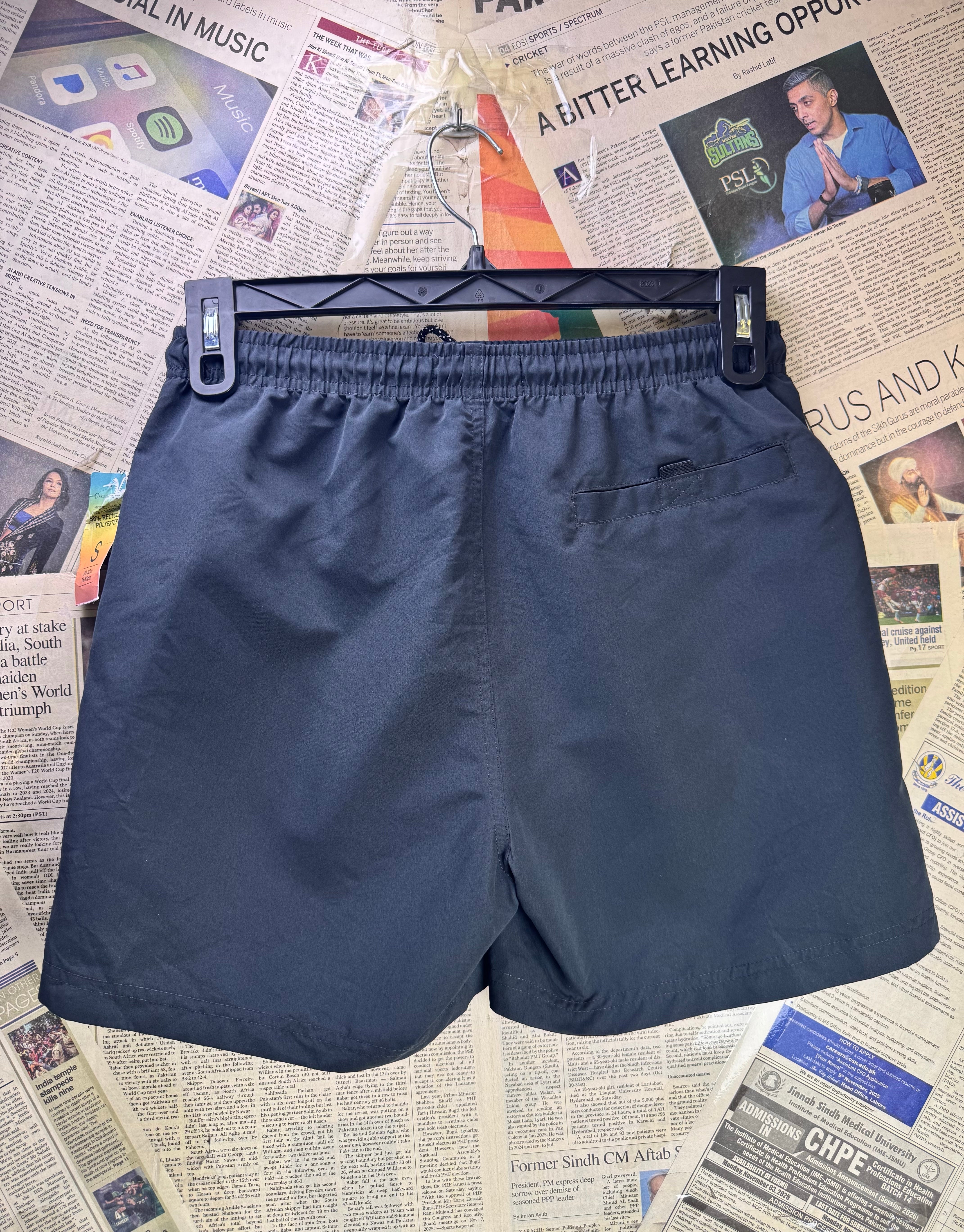 Primark® Waist: 28" to 30" | Black | Swim Shorts | Poly | 1595 - Genuine Maal