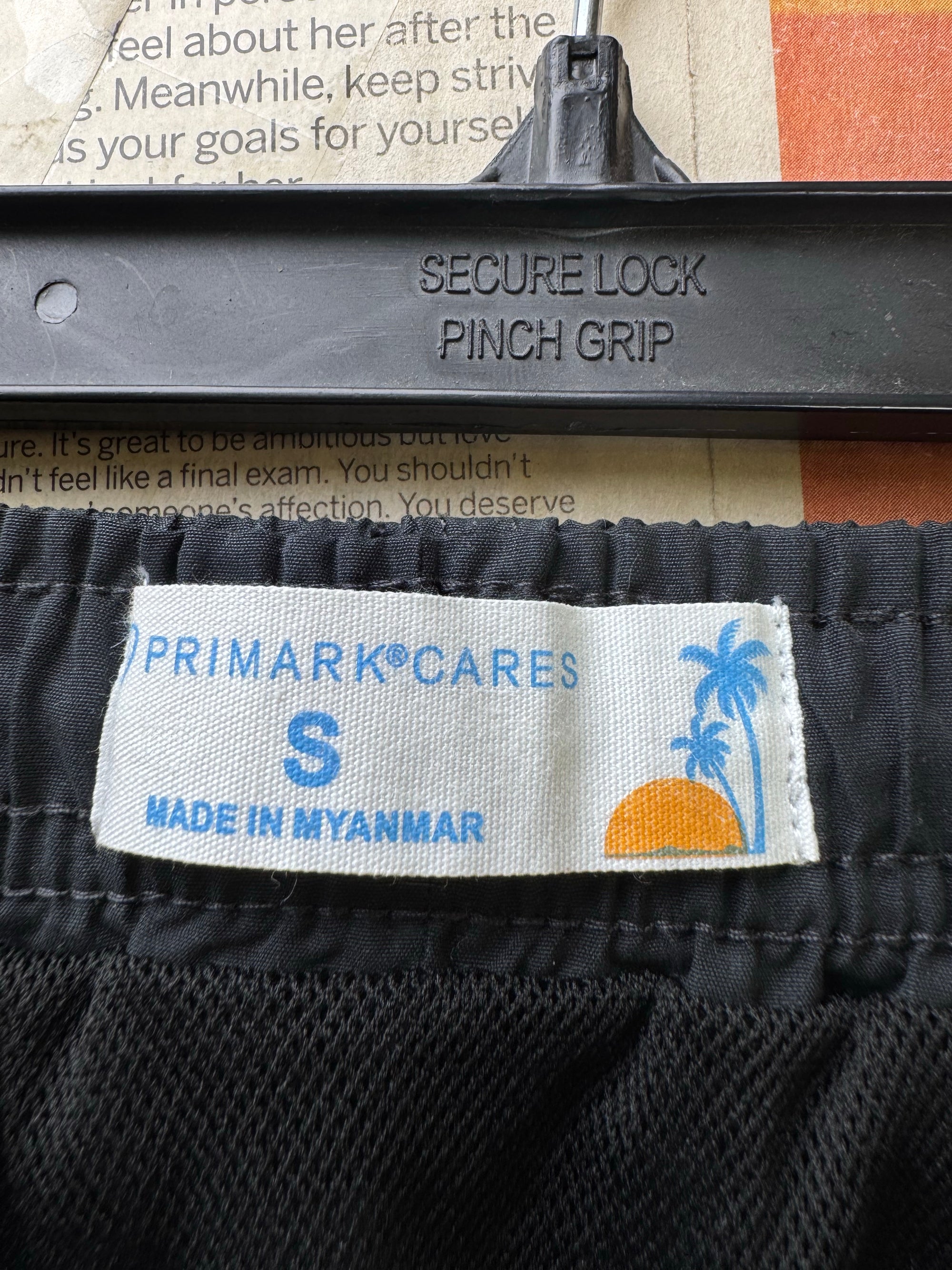 Primark® Waist: 28" to 30" | Black | Swim Shorts | Poly | 1595 - Genuine Maal