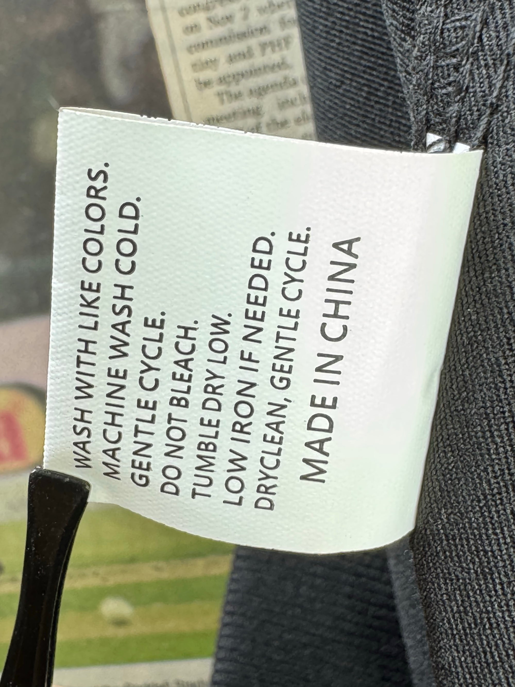 ® Waist: 28" to 30" | Black | 3 - Quarters Shorts | Poly - Spandex | 1550 - Genuine Maal