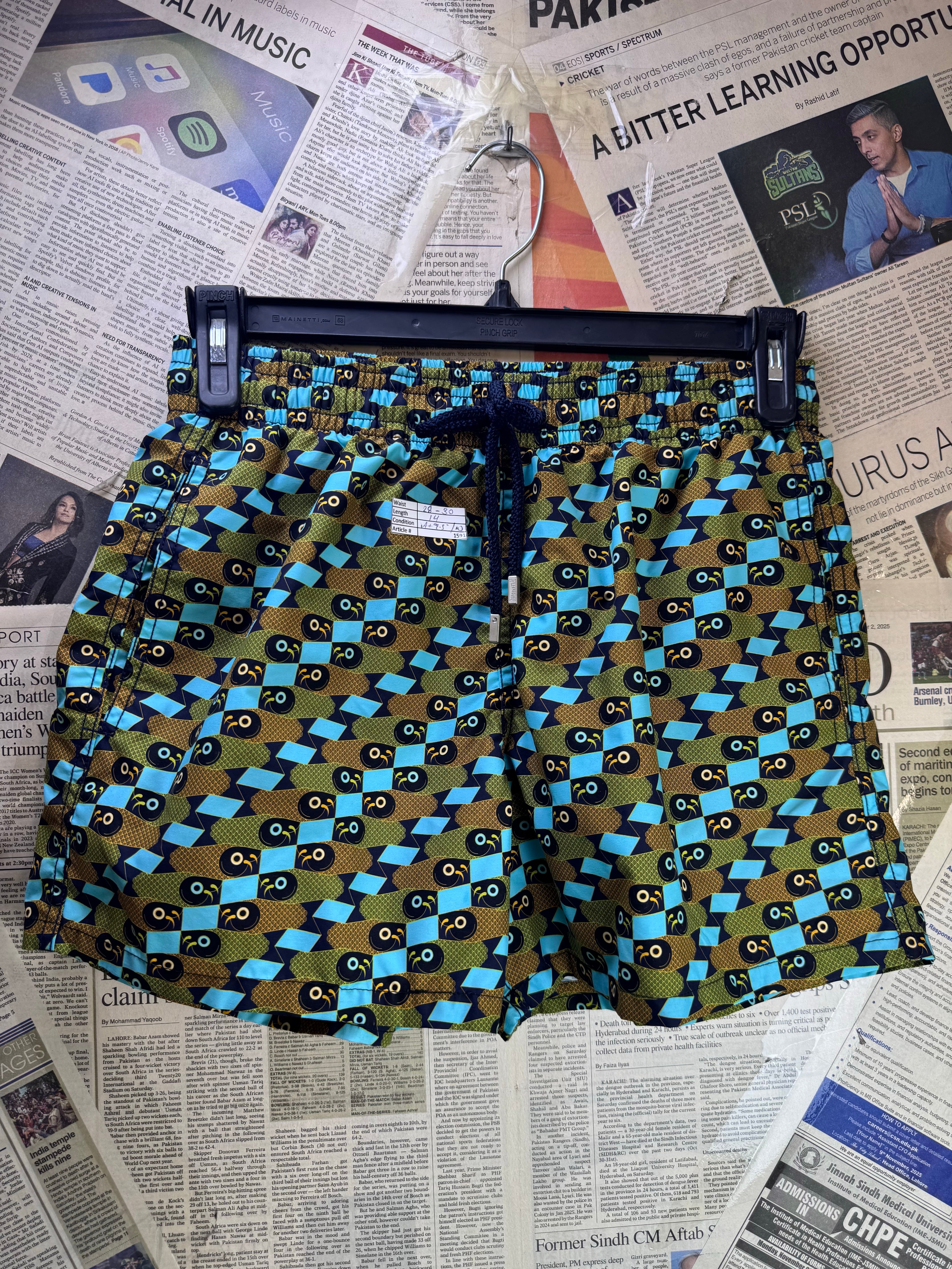 Vilebrequin® Waist: 30" to 32" | Swim Shorts | Polyamide | 1591 - Genuine Maal