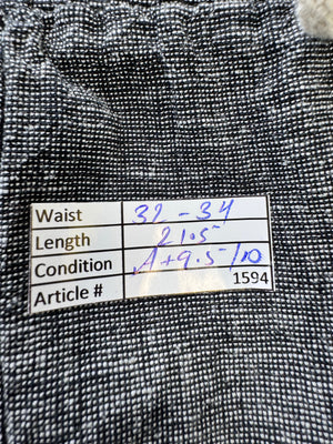 Denim & Co.® Waist: 32" to 34" | Shorts | Linen - Cotton | 1594 - Genuine Maal
