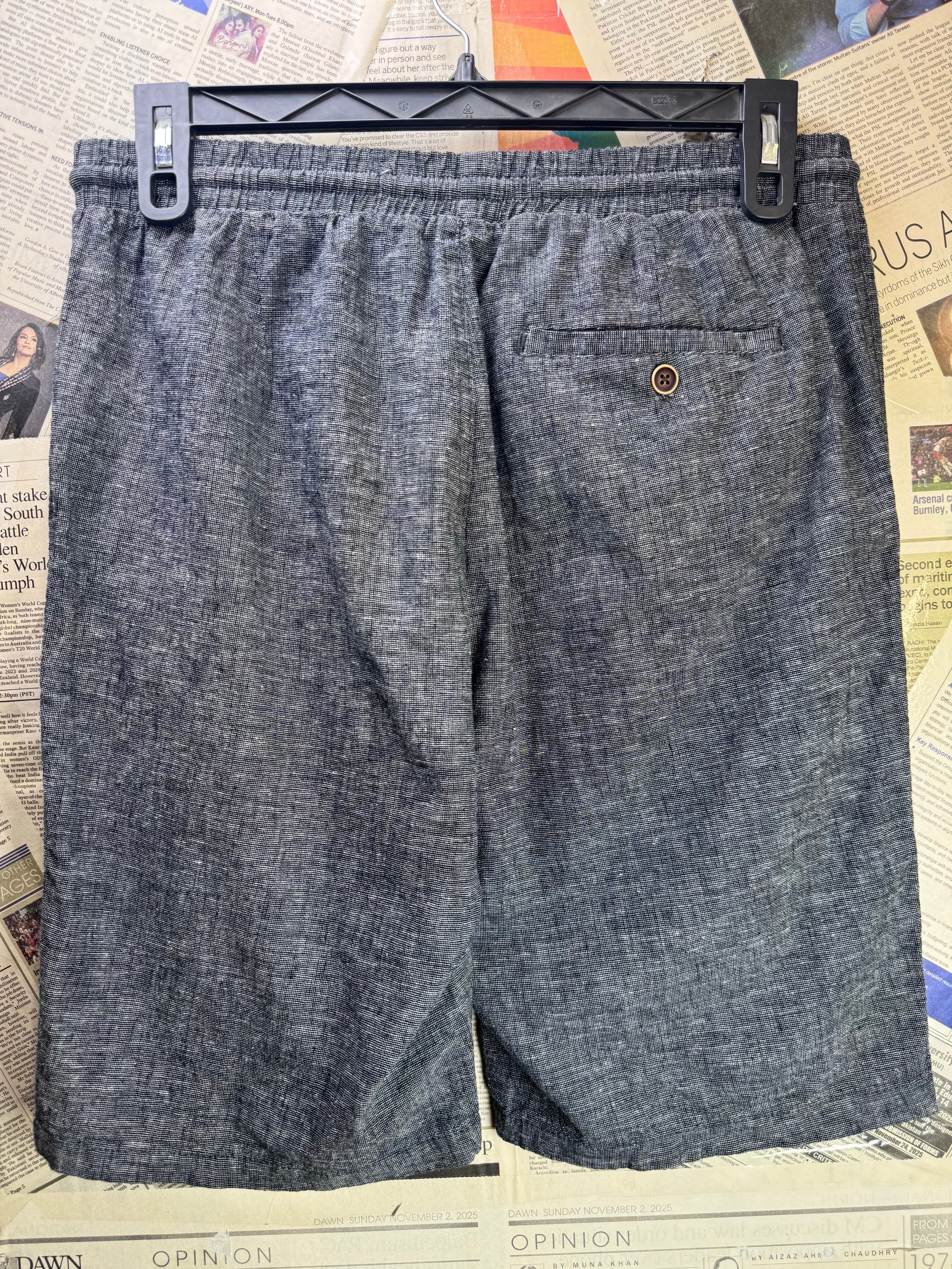 Denim & Co.® Waist: 32" to 34" | Shorts | Linen - Cotton | 1594 - Genuine Maal