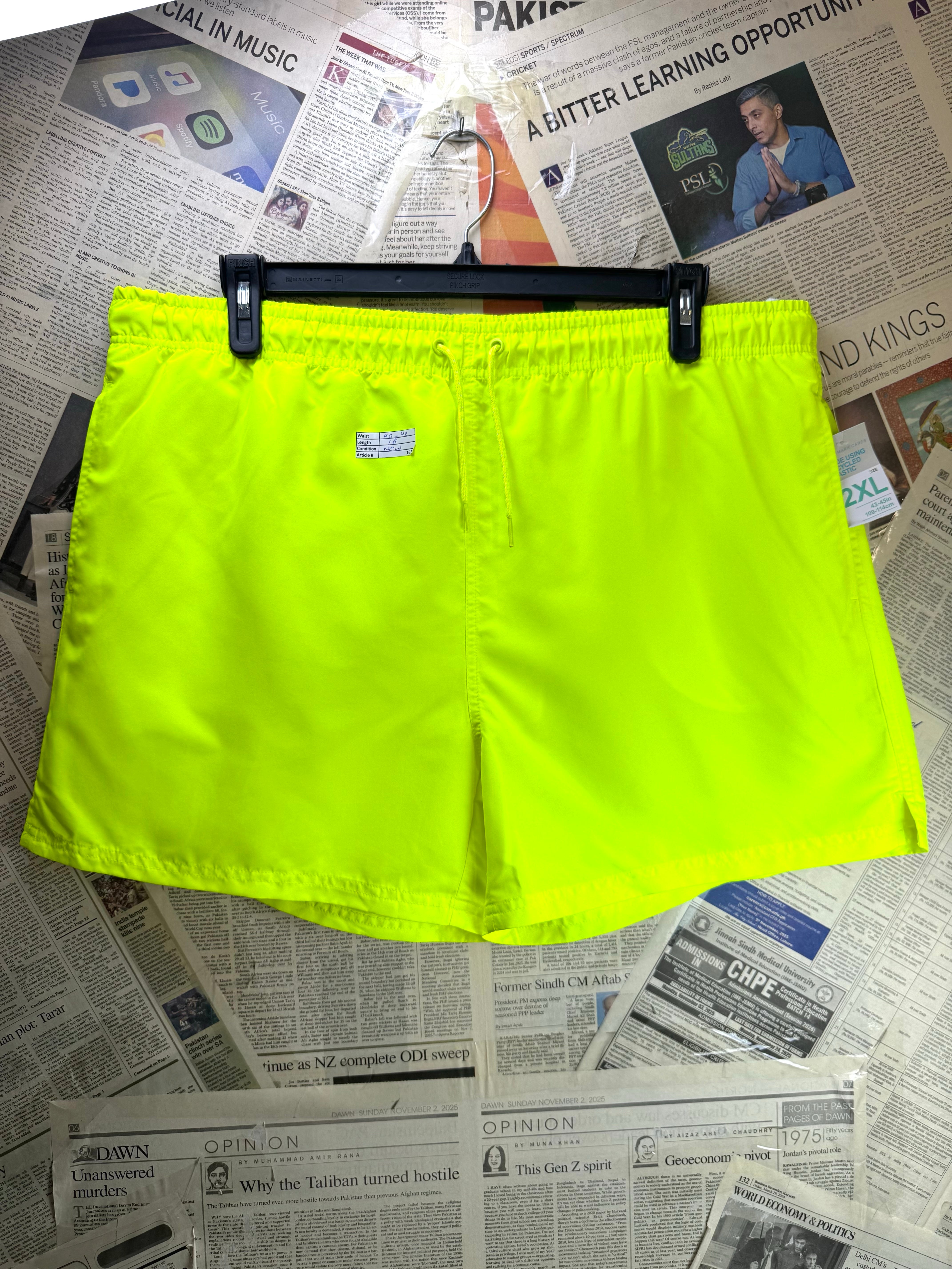 Primark® Waist: 40" to 42" | Swim Shorts | Poly | 1633 - Genuine Maal