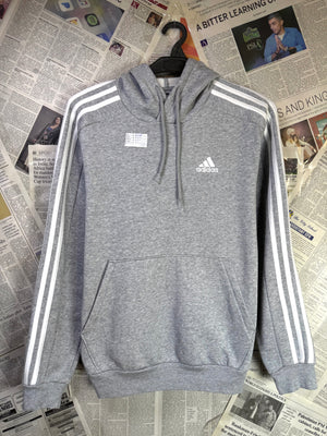 Adid*s® Small | Chest: 20.5" | Grey | Hoodie | Cotton - Poly | 2183 - Genuine Maal