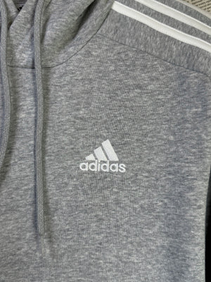 Adid*s® Small | Chest: 20.5" | Grey | Hoodie | Cotton - Poly | 2183 - Genuine Maal