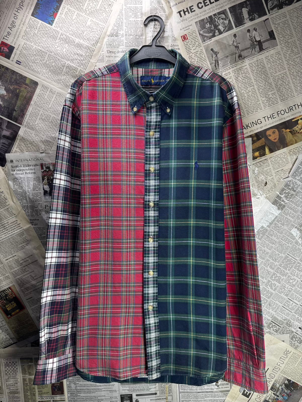 Ralph Lauren® XL | Chest: 25" | Stiff Shirt | Cotton | M44 - 8210 (Preloved)