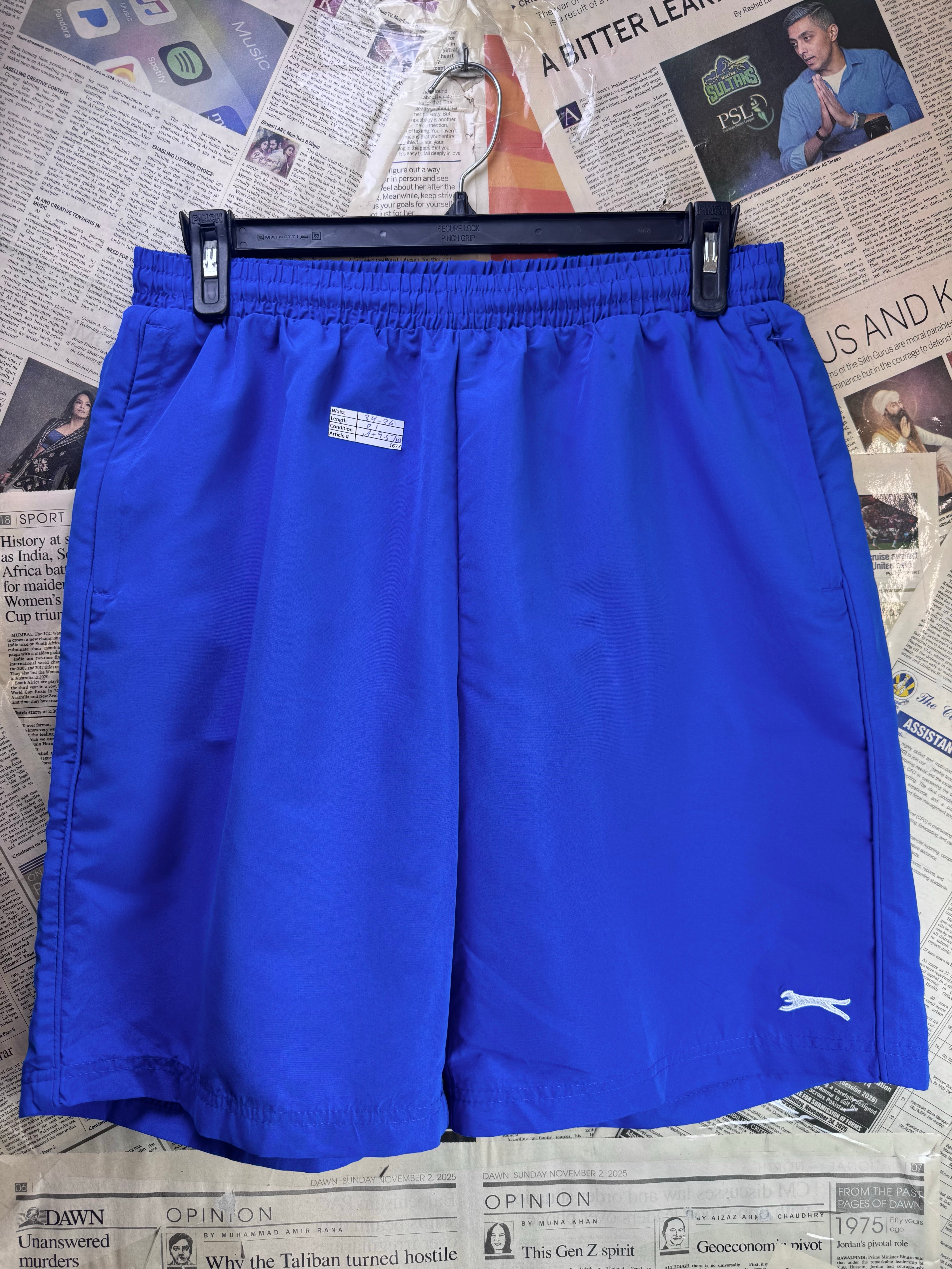 Slazenger® Waist: 34" to 36" | blue | Swim Shorts | Poly | 1677 - Genuine Maal