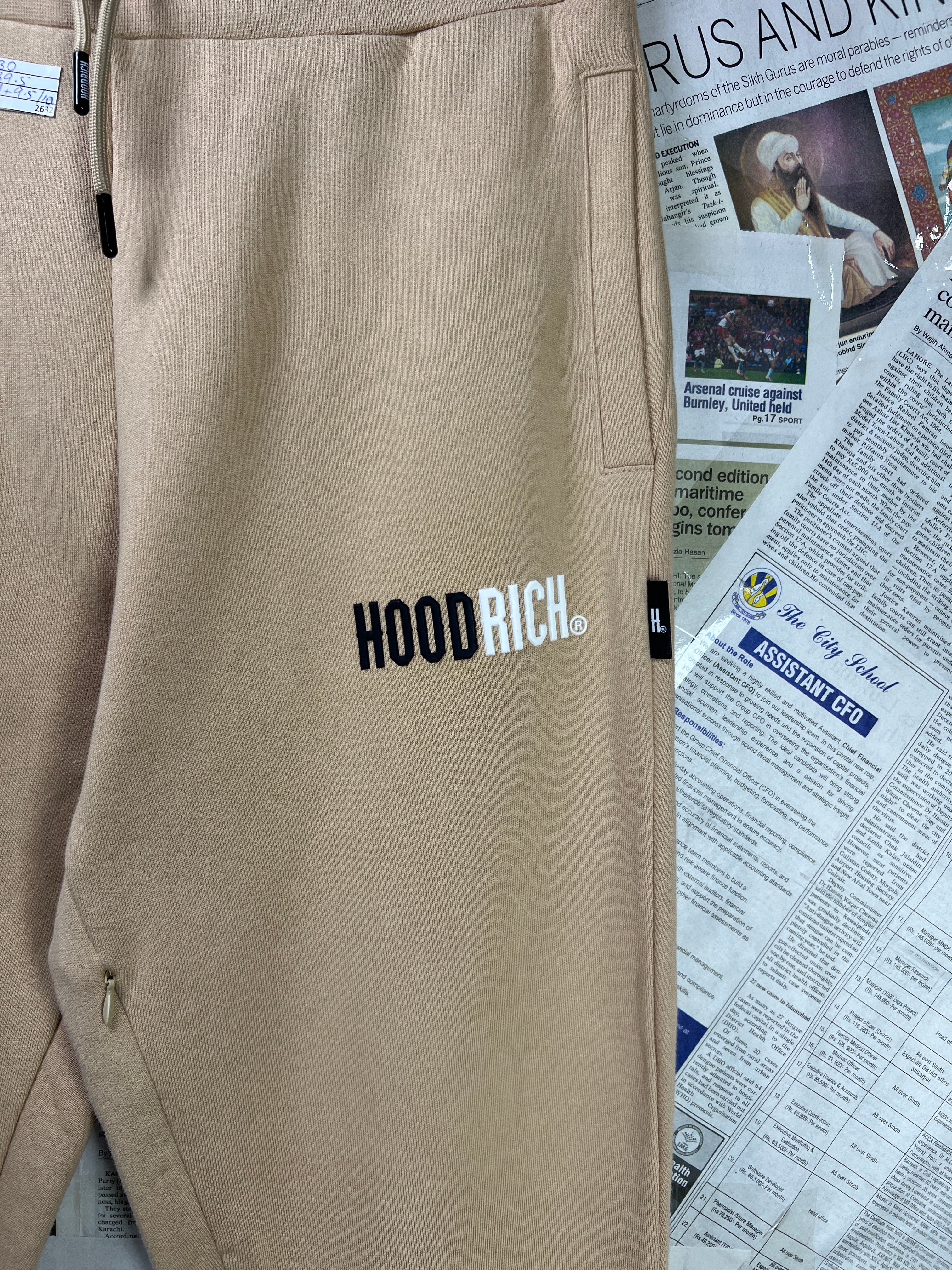 Hoodrich® Waist: 30" | Brown | Trouser | Cotton | 2632 - Genuine Maal