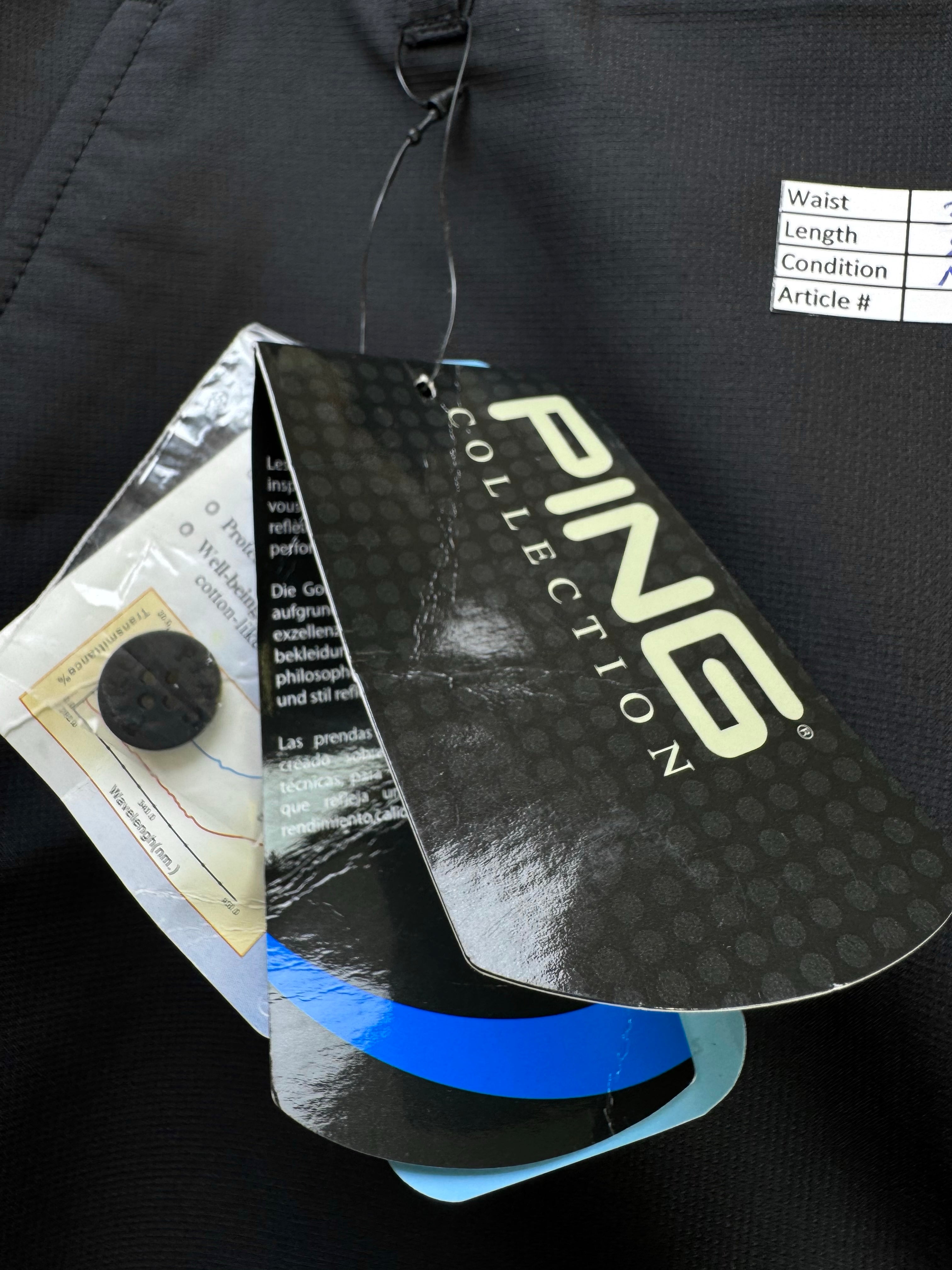 PNG® Waist: 38" | Black | Golf Shorts | Poly | 1689 - Genuine Maal