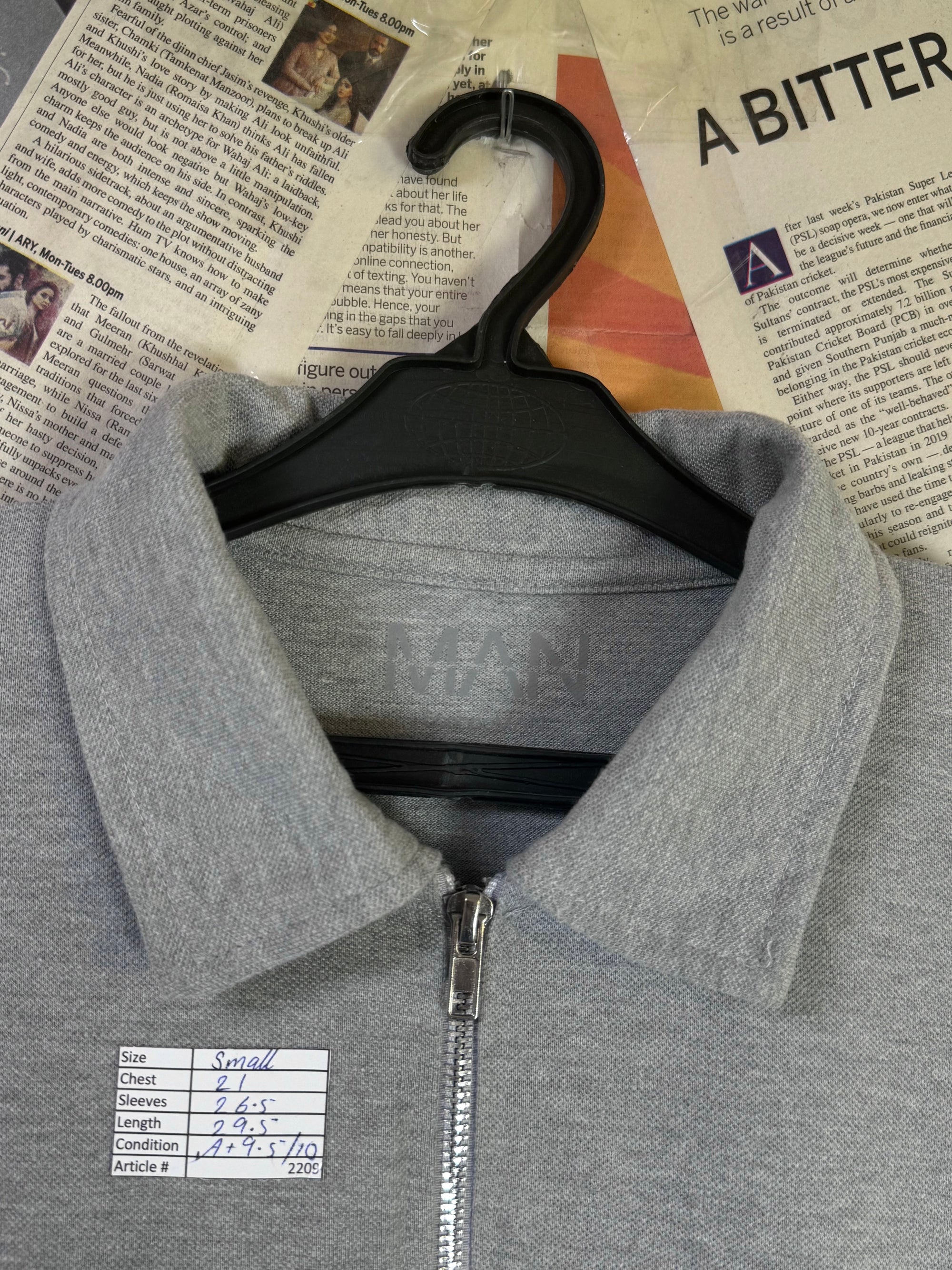 MAN® Small | Chest: 21" | Light Jacket | Cotton - Poly | 2209 - Genuine Maal