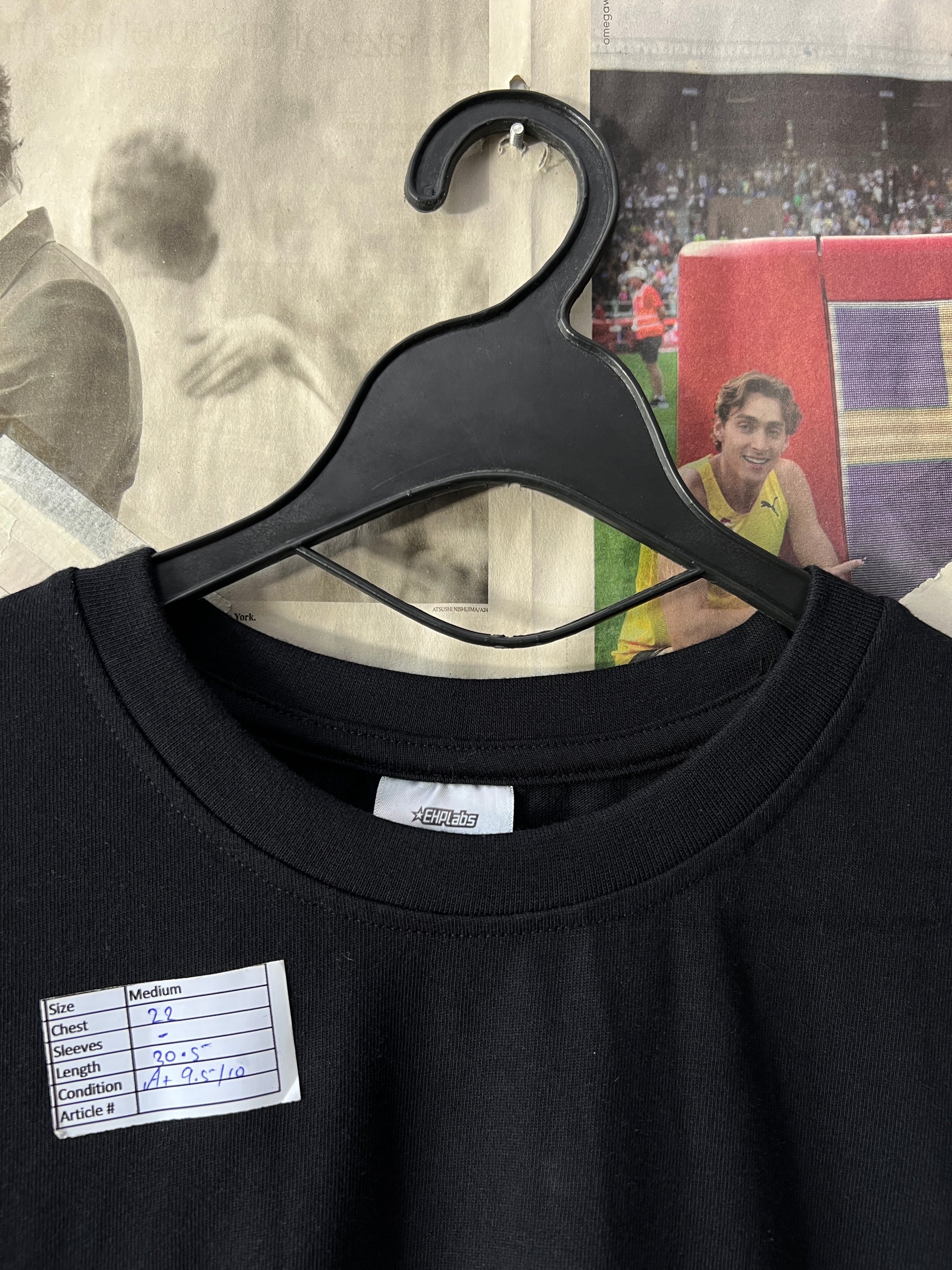 EHP Labs x Ghostbusters® Medium | Chest: 22 | Black | T-Shirt - Genuine Maal