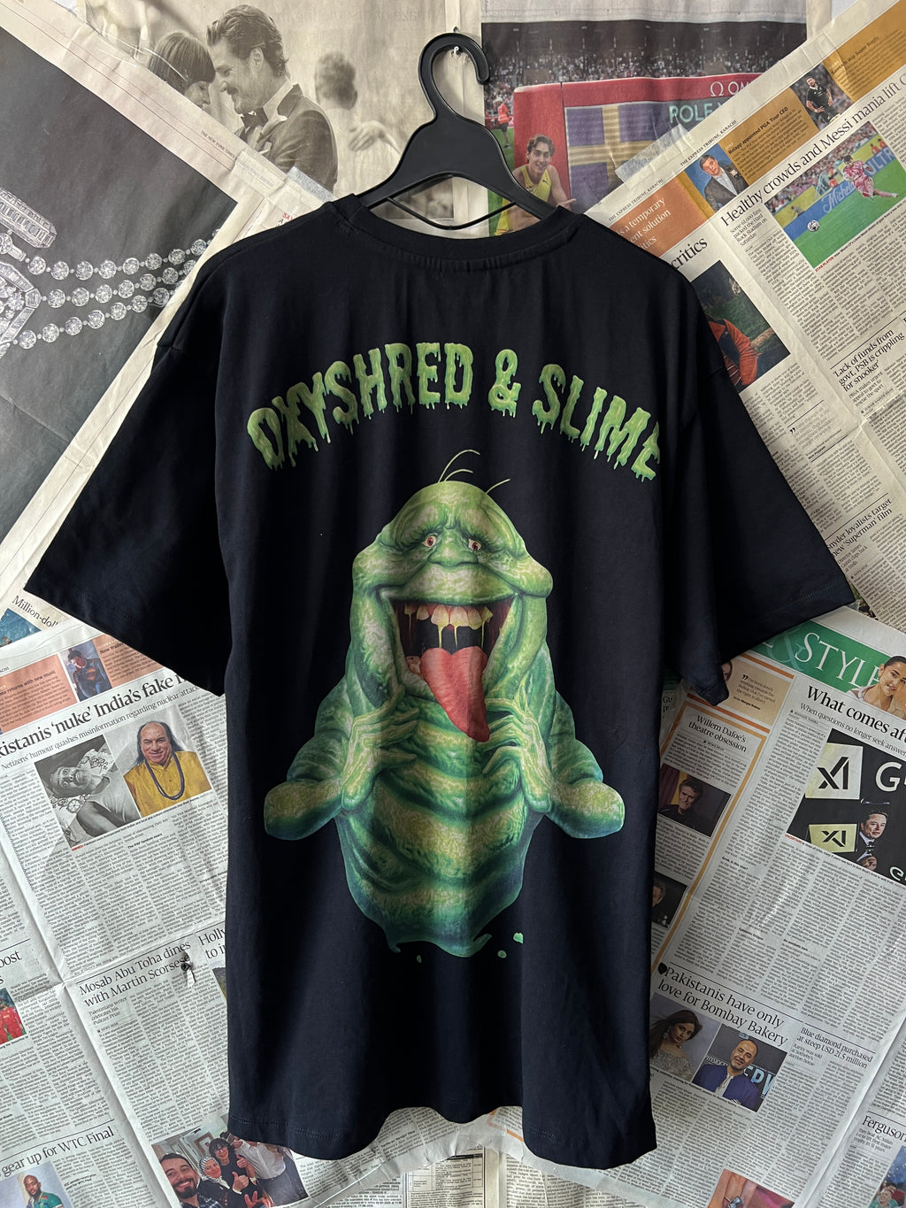 EHP Labs x Ghostbusters® Medium | Chest: 22 | Black | T-Shirt - Genuine Maal