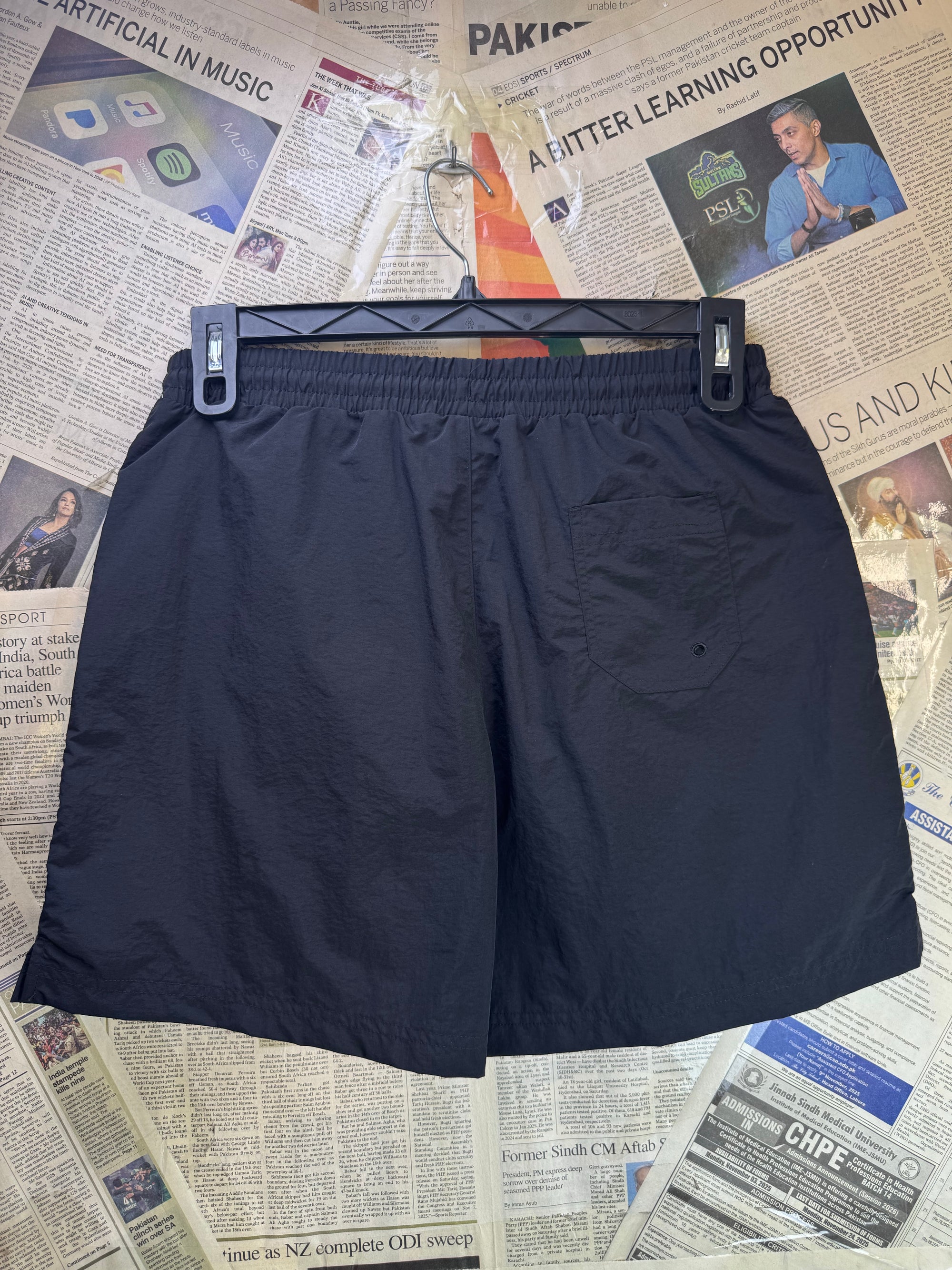 Slazenger® Waist: 28" to 30" | Black | Swim Shorts | Nylon | 1684 - Genuine Maal