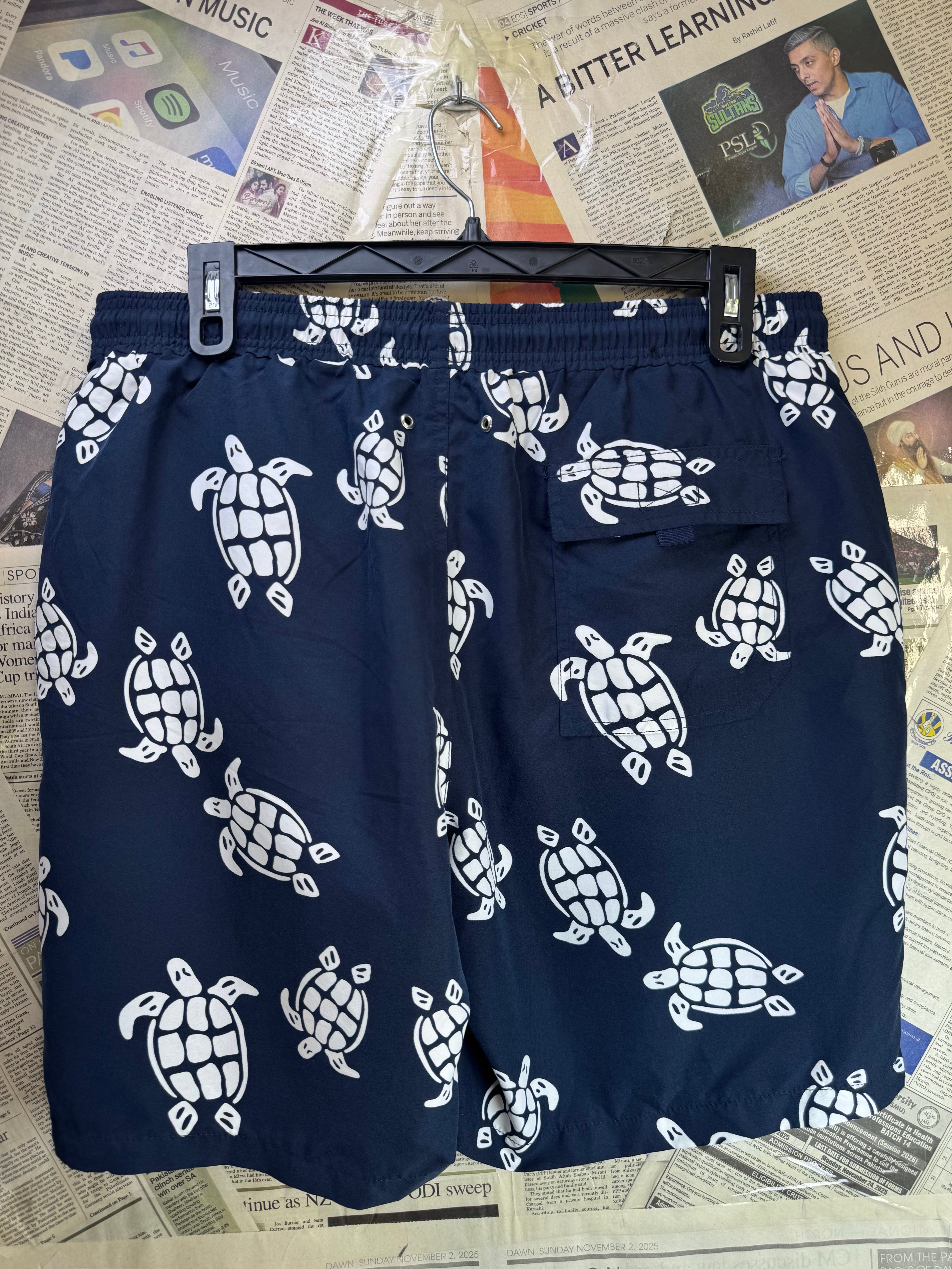Kirkland® Waist: 34" to 36" | Blue | Swim Shorts | Poly | 1683 - Genuine Maal
