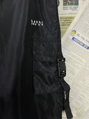 MAN® Waist: 28" to 30" | Black | Cargo Trouser | Poly | 2625 - Genuine Maal
