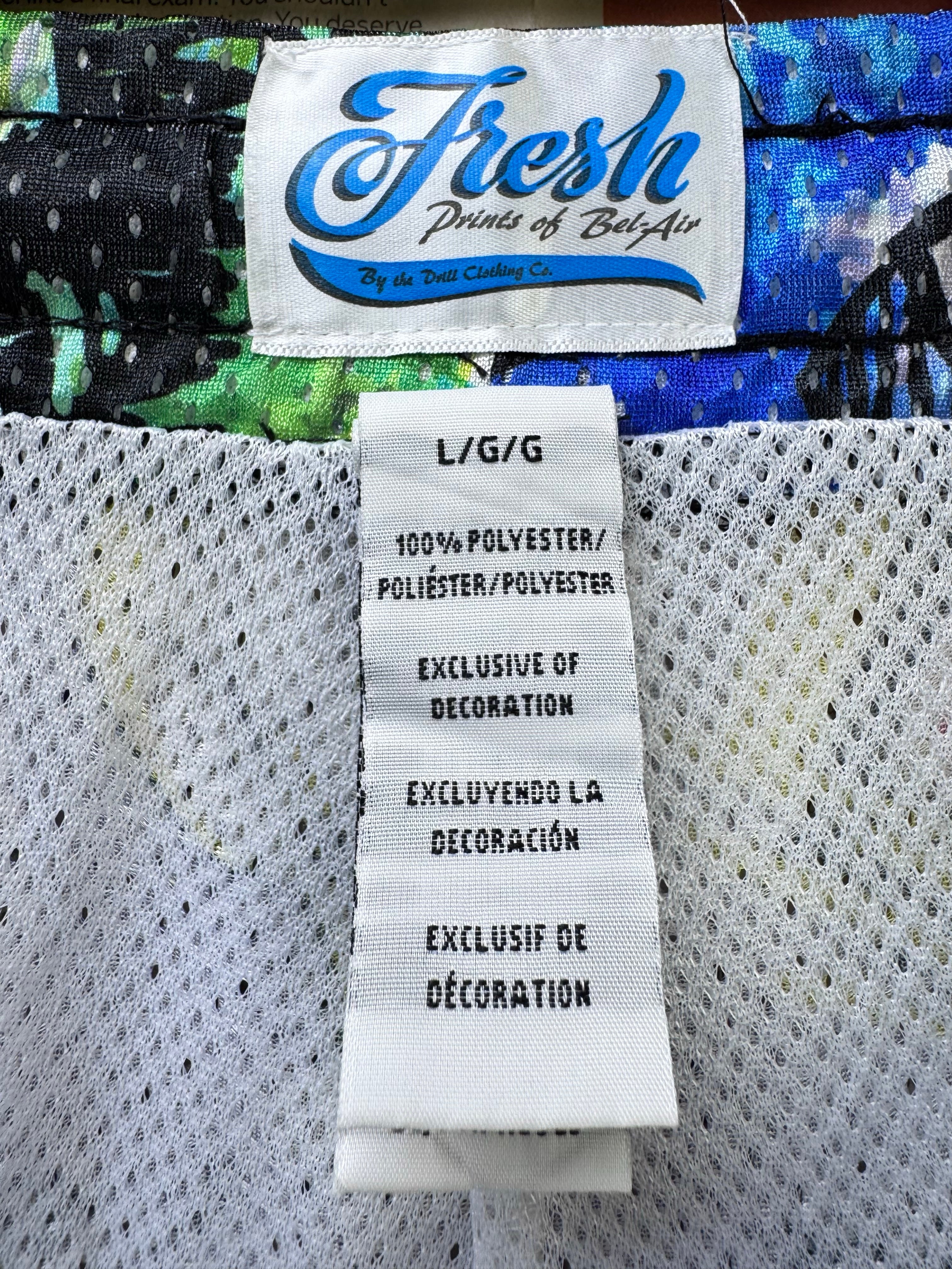 Fresh® Waist: 34" to 36" | Blue | Swim Shorts | Poly | 1607 - Genuine Maal