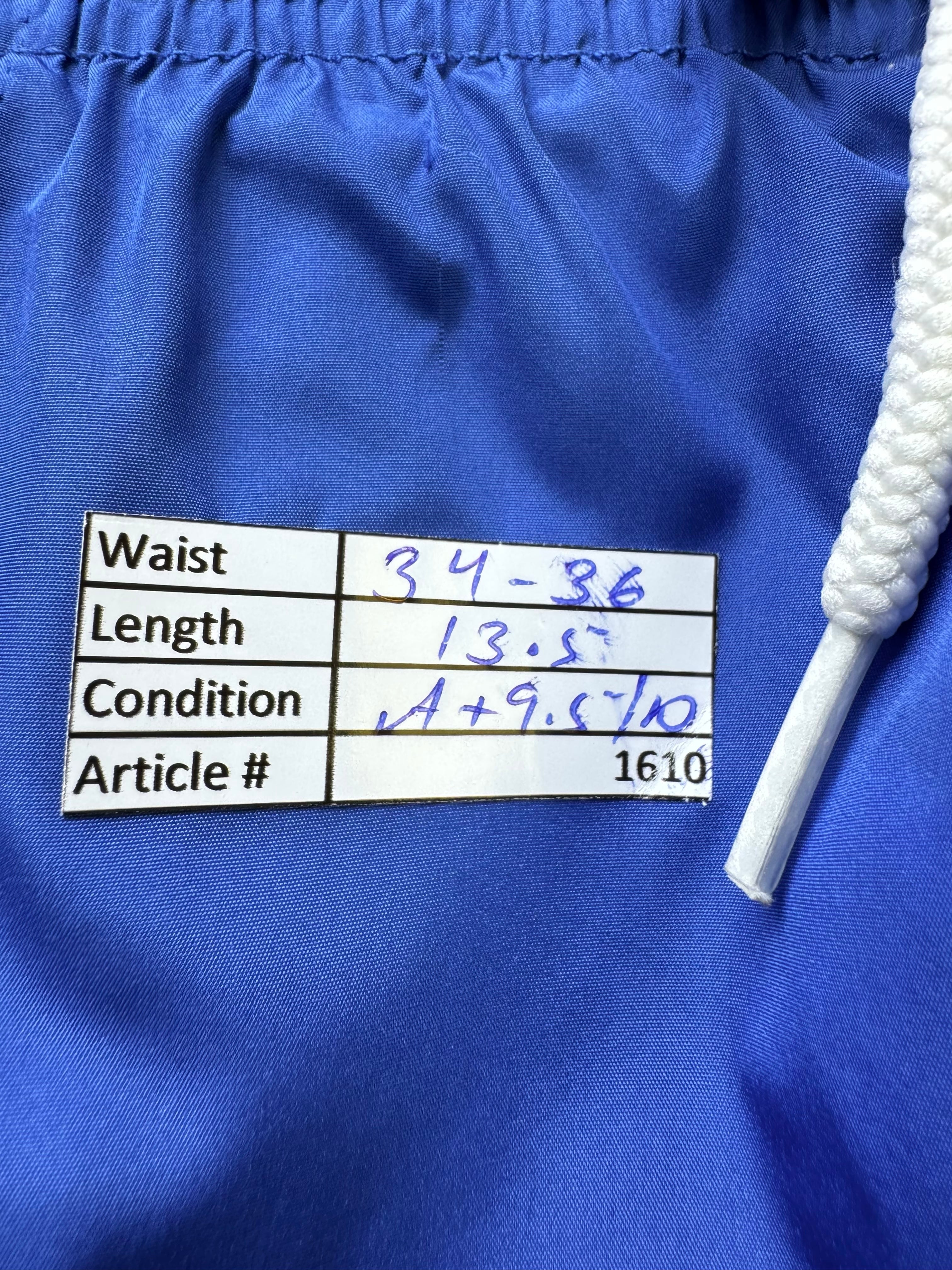 Brave Soul® Waist: 34" to 36" | Blue | Swim Shorts | Poly | 1610 - Genuine Maal