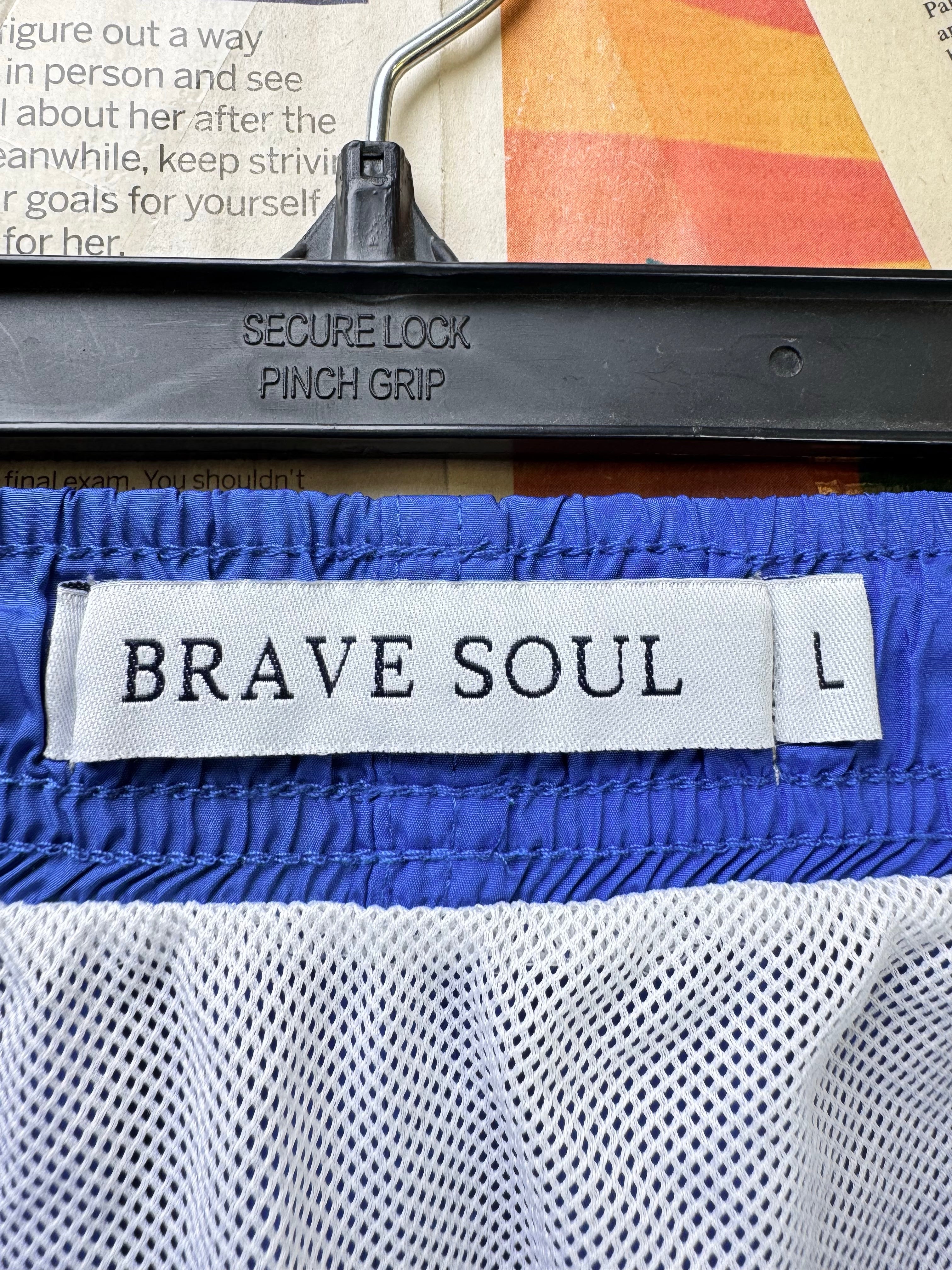 Brave Soul® Waist: 34" to 36" | Blue | Swim Shorts | Poly | 1610 - Genuine Maal