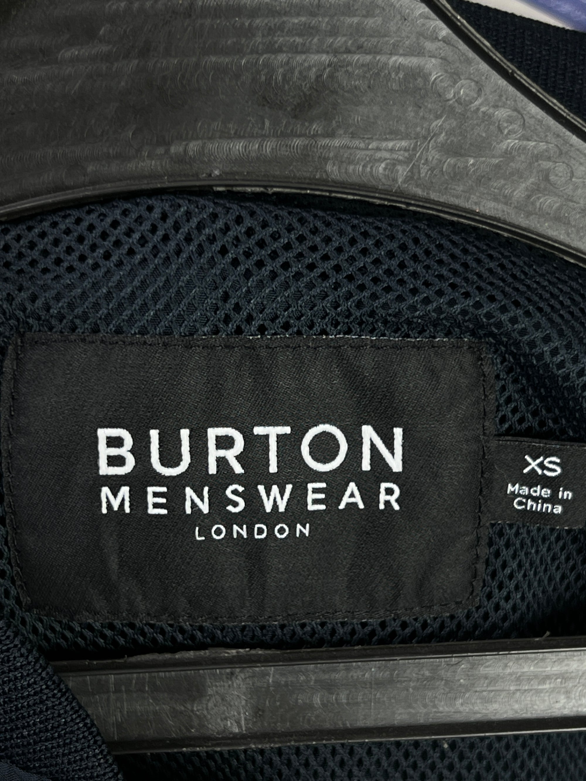 Burton® Small | Chest: 19" | Blue | Bomber Jacket | Mesh Lining | 1940 - Genuine Maal