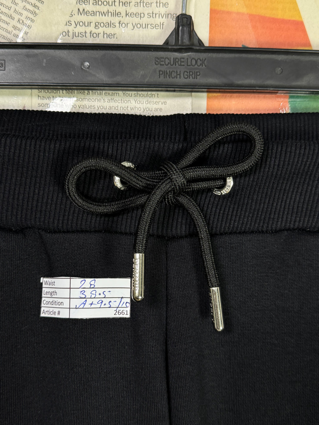 Demand & Supply® Waist: 28" | Black | Trouser | Inner: Fleece | 2661 - Genuine Maal