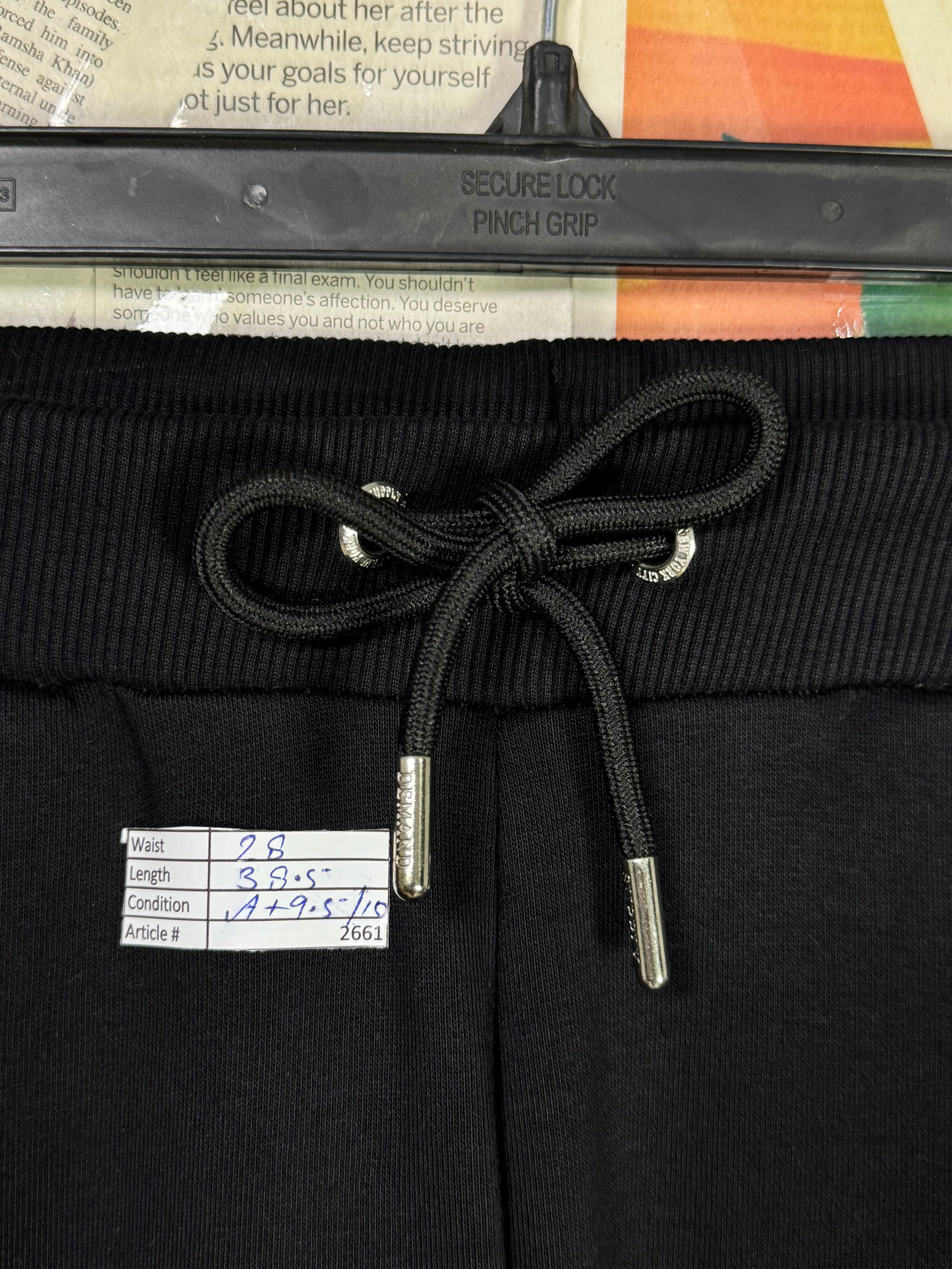 Demand & Supply® Waist: 28" | Black | Trouser | Inner: Fleece | 2661 - Genuine Maal