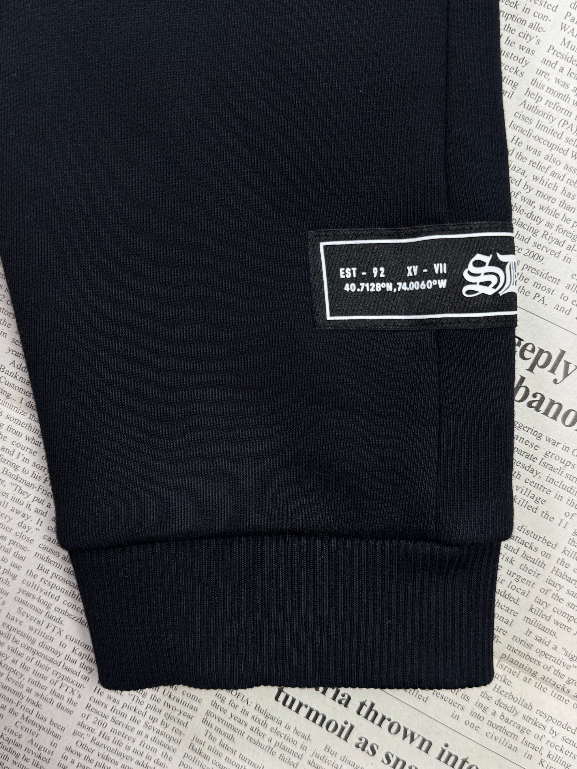 Demand & Supply® Waist: 28" | Black | Trouser | Inner: Fleece | 2661 - Genuine Maal