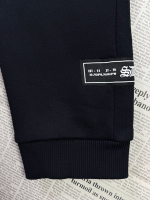 Demand & Supply® Waist: 28" | Black | Trouser | Inner: Fleece | 2661 - Genuine Maal