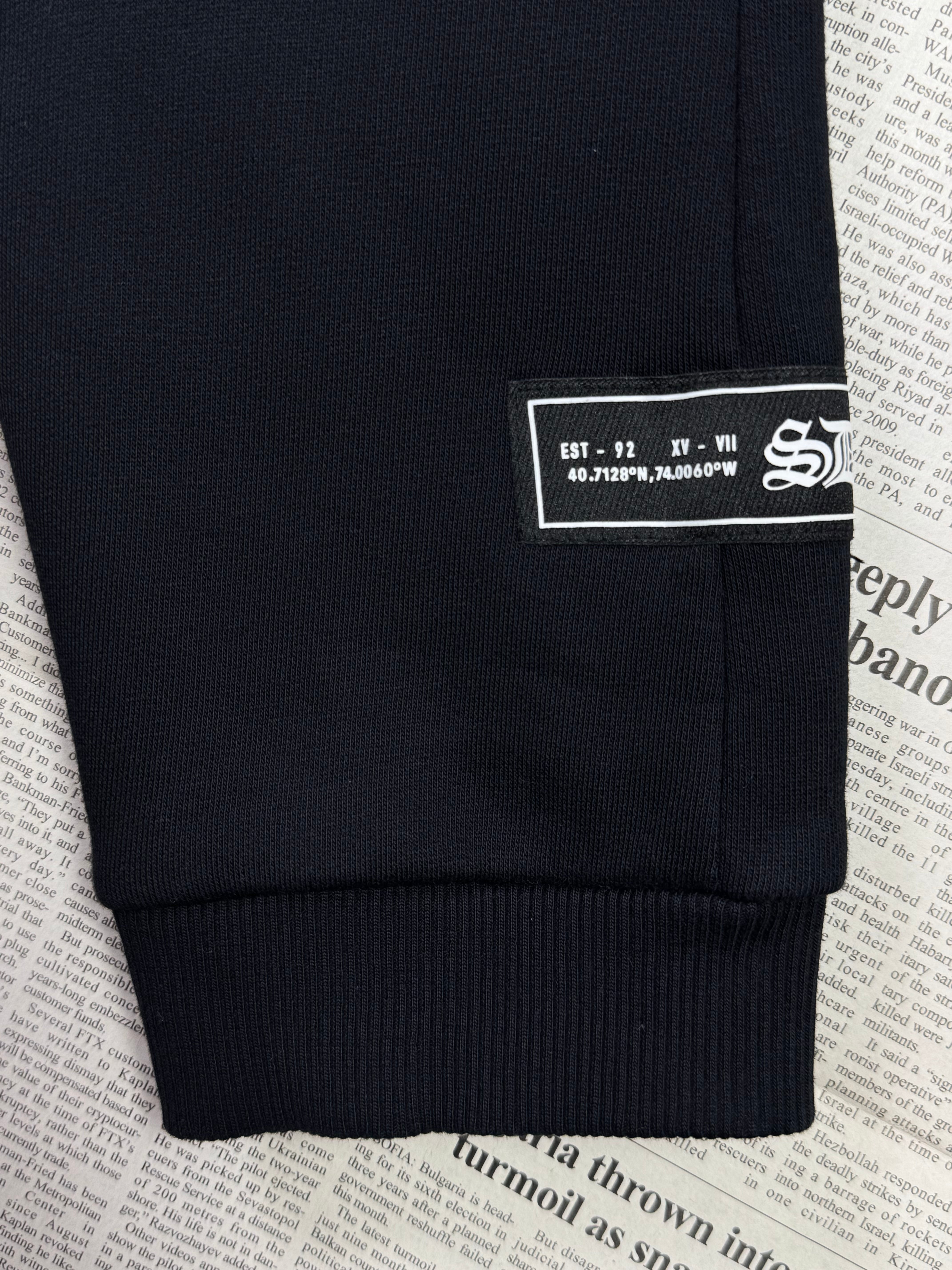Demand & Supply® Waist: 28" | Black | Trouser | Inner: Fleece | 2661 - Genuine Maal