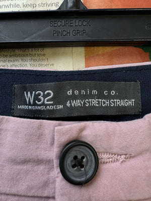 Denim Co.® Waist: 32" | Peach | Chino Shorts | Cotton - Elastane | 1616 - Genuine Maal