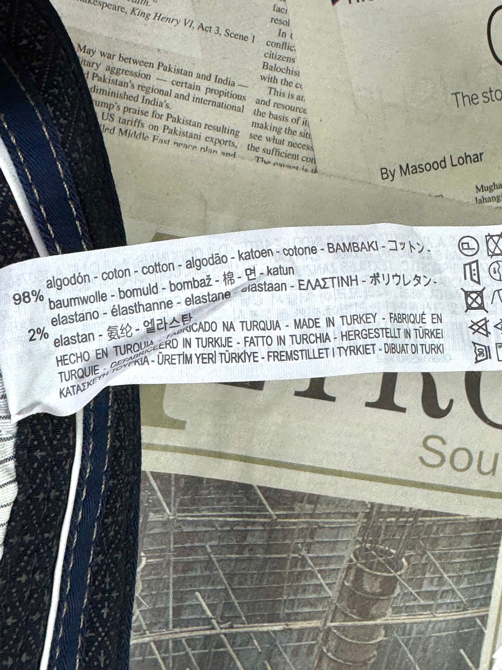 Zara® Waist: 38" | Blue | Golf Pant | 2660 - Genuine Maal