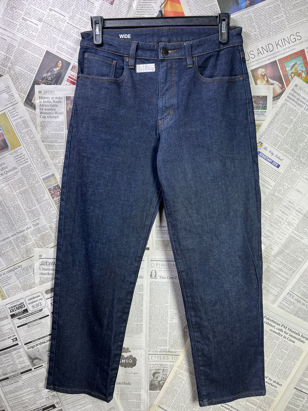 Wide® Waist: 32" | Blue | Loose Fit Denim Pant | 2601 - Genuine Maal